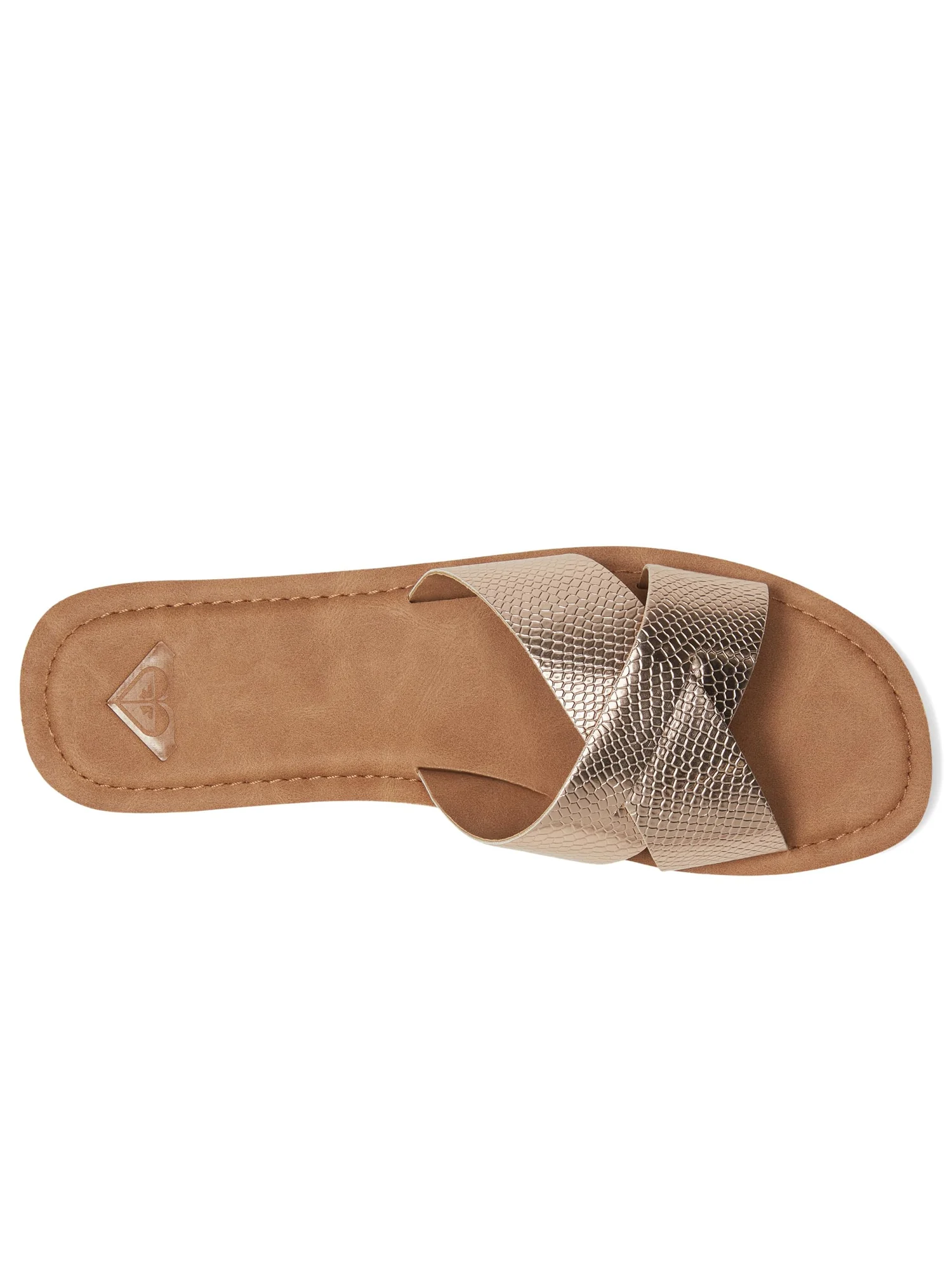 Сандалии Roxy ANDREYA, цвет Emb Snake Champagne — изображение 2 из 7