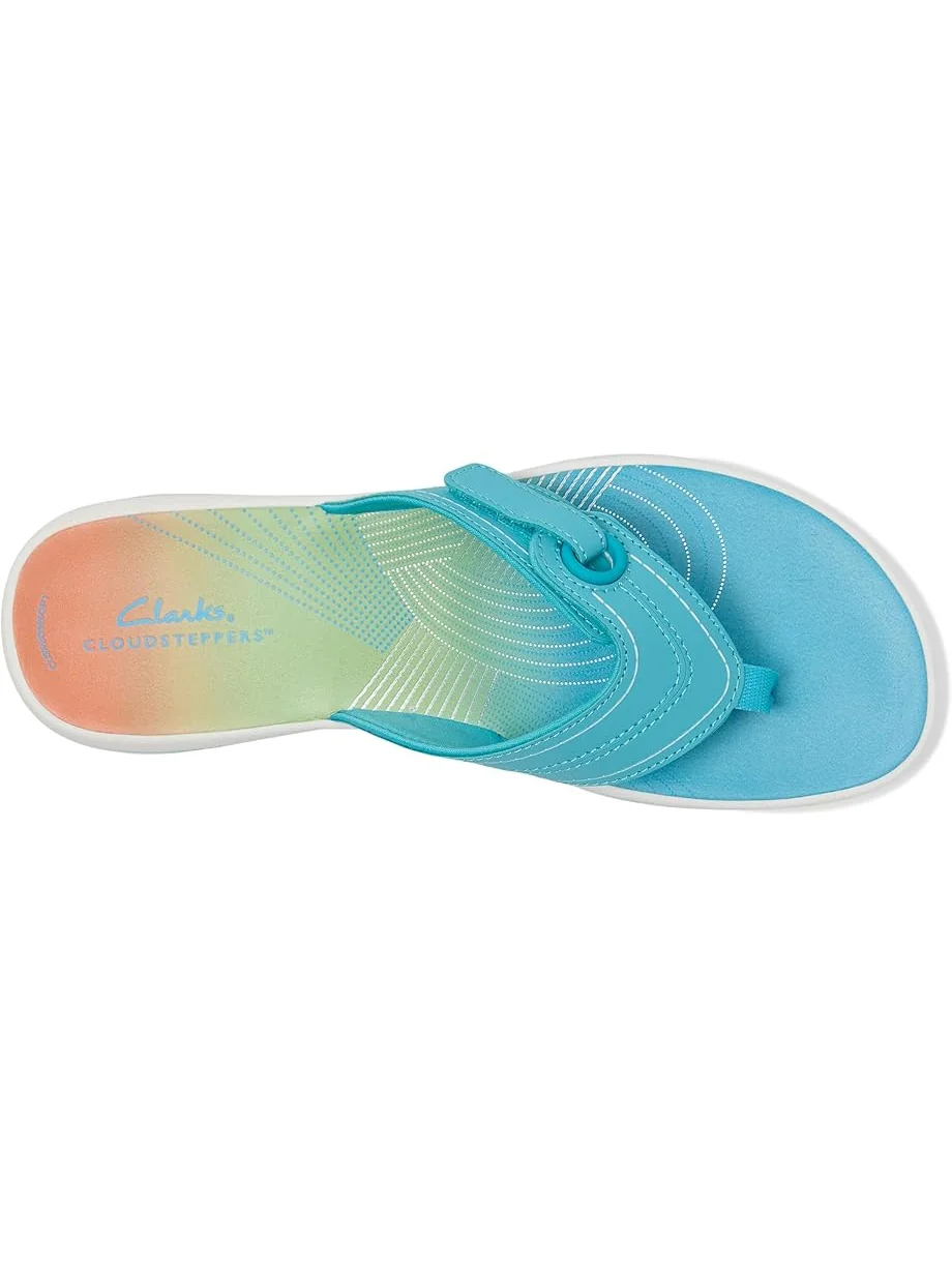 Женские сандалии Clarks Breeze Reyna — изображение 2 из 7, бирюзовый