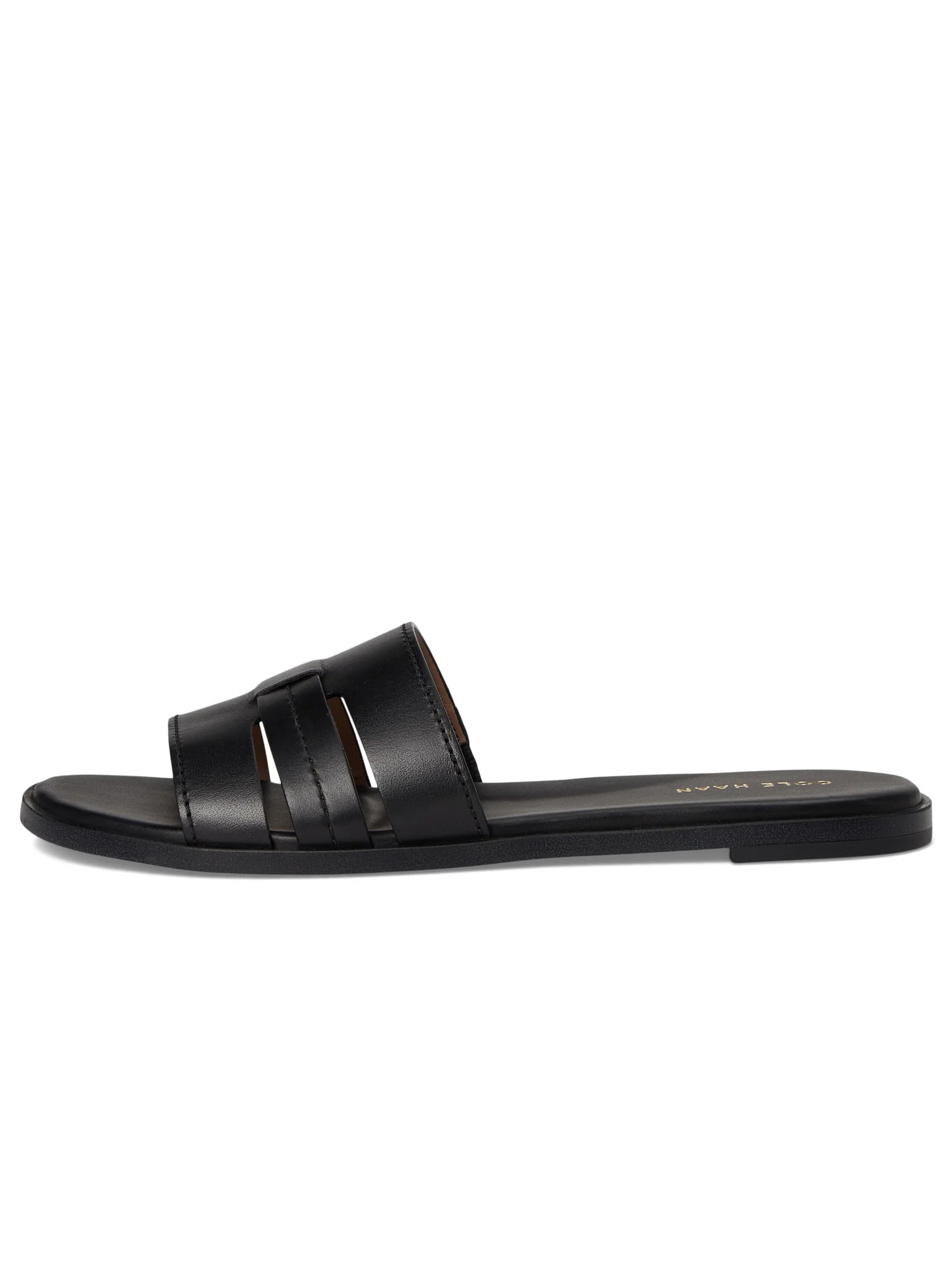 Сандалии Cole Haan Flynn Slotted Slides — изображение 4 из 7, черный