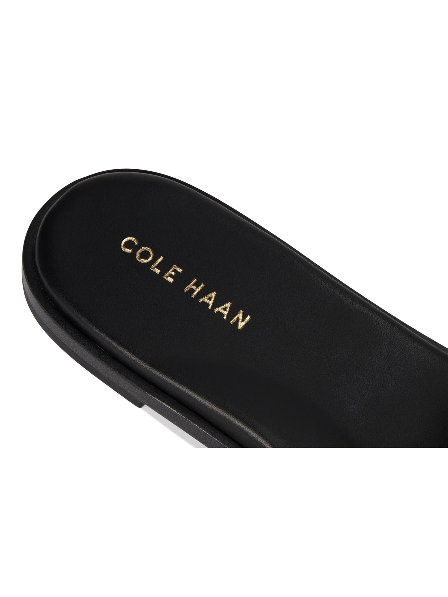 Сандалии Cole Haan Flynn Slotted Slides — изображение 6 из 7, черный
