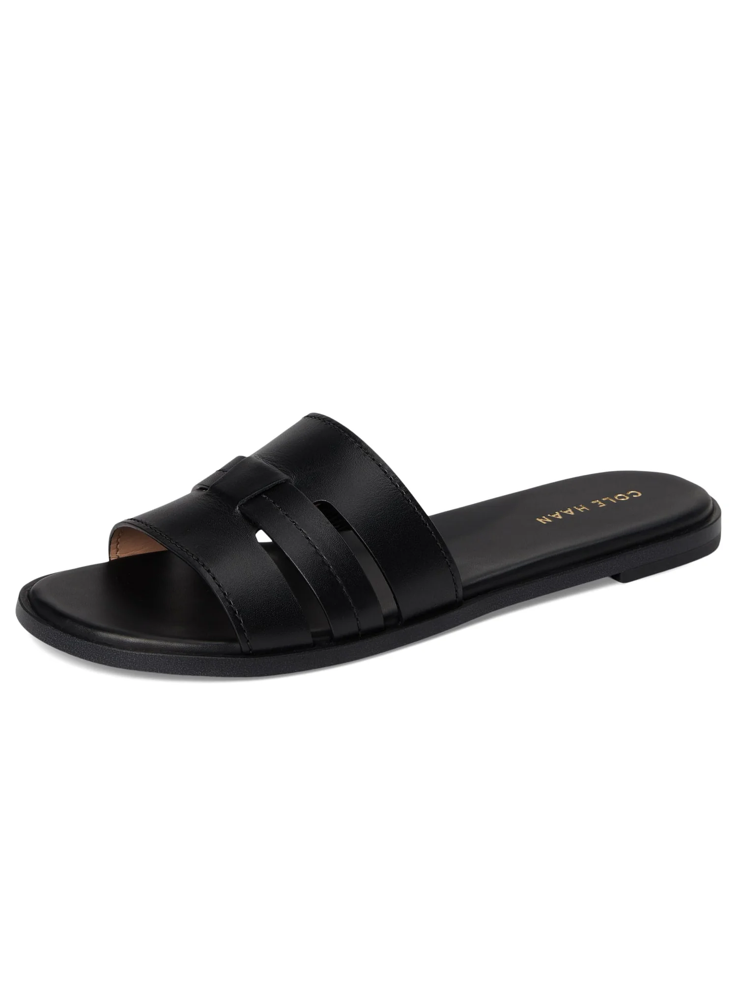 Сандалии Cole Haan Flynn Slotted Slides — изображение 7 из 7, черный