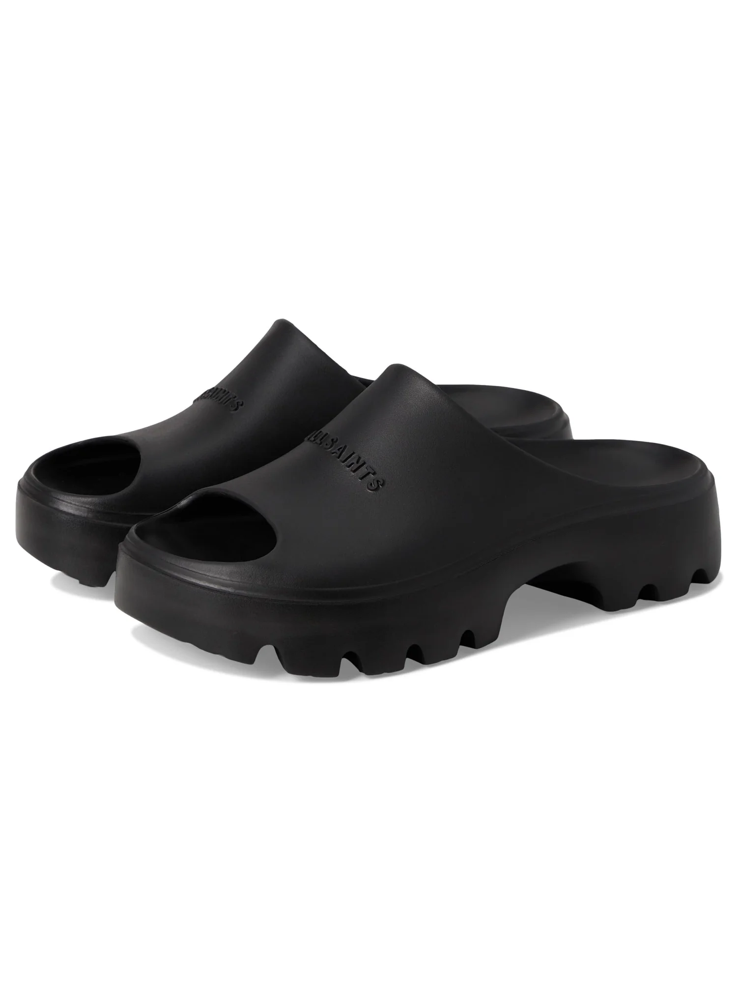 Сандалии AllSaints Eclipse Slider — черный