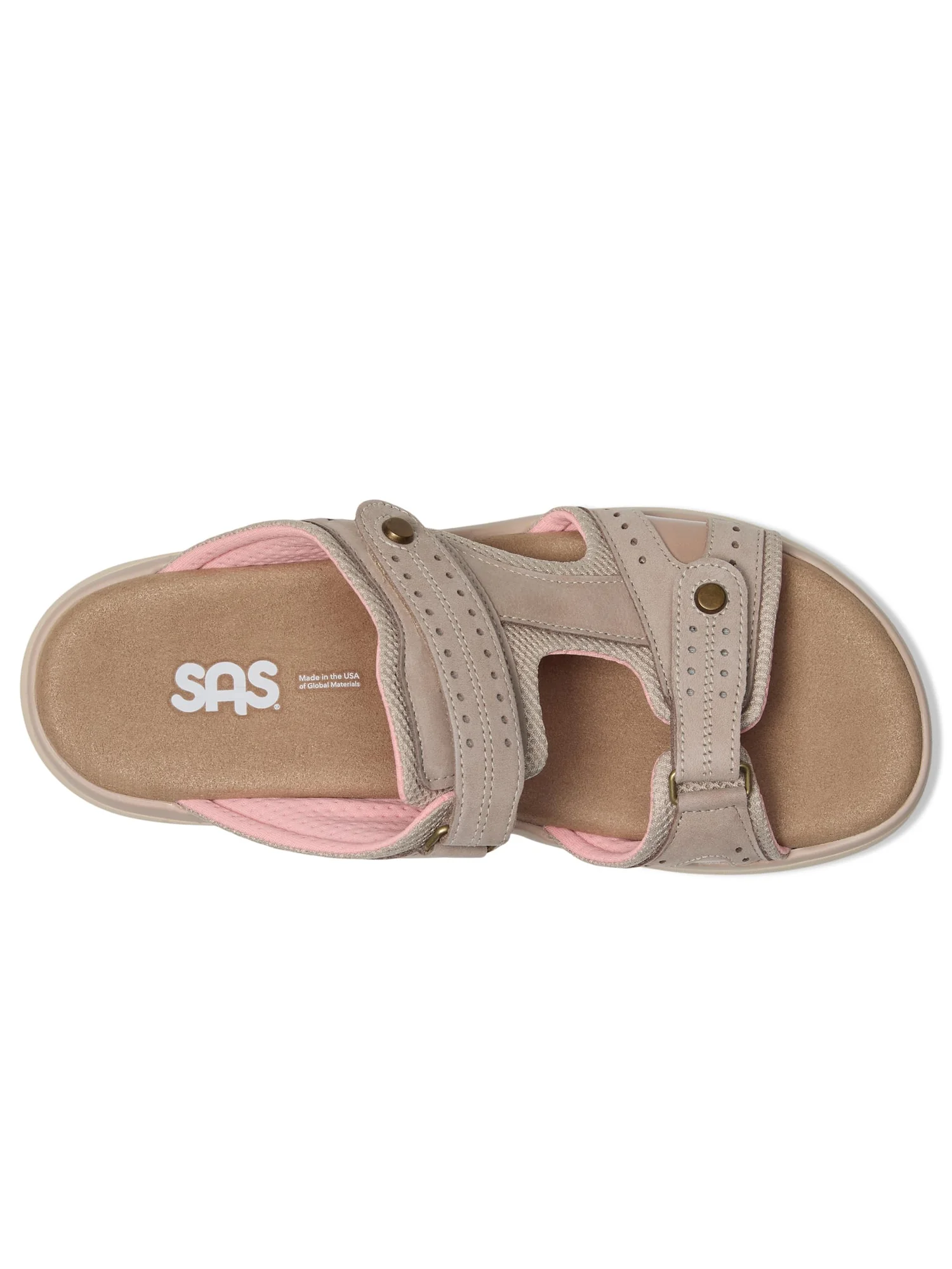 Сандалии SAS Embark Adjustable Comfort Sport Slide — изображение 2 из 7, розовый