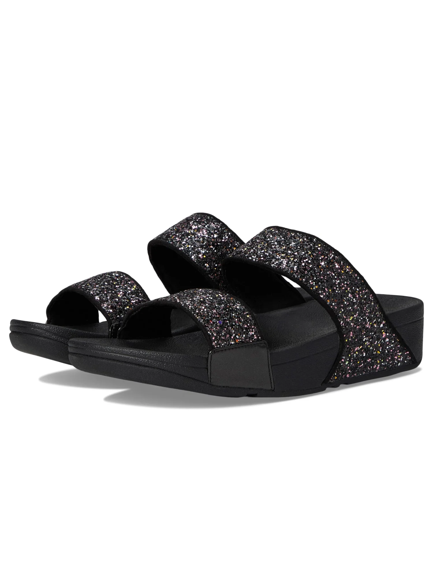 Сандалии FitFlop Lulu Multi-Tonal Glitter Slides — мульти