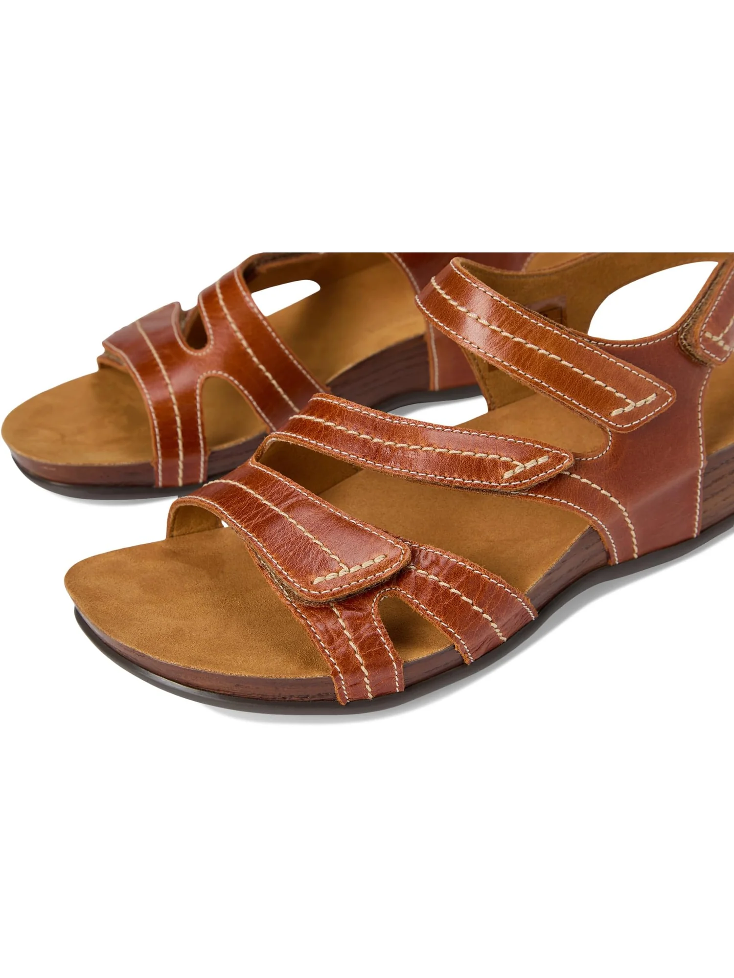 Сандалии SAS Swerve Adjustable Comfort Sandals — изображение 6 из 7, орех