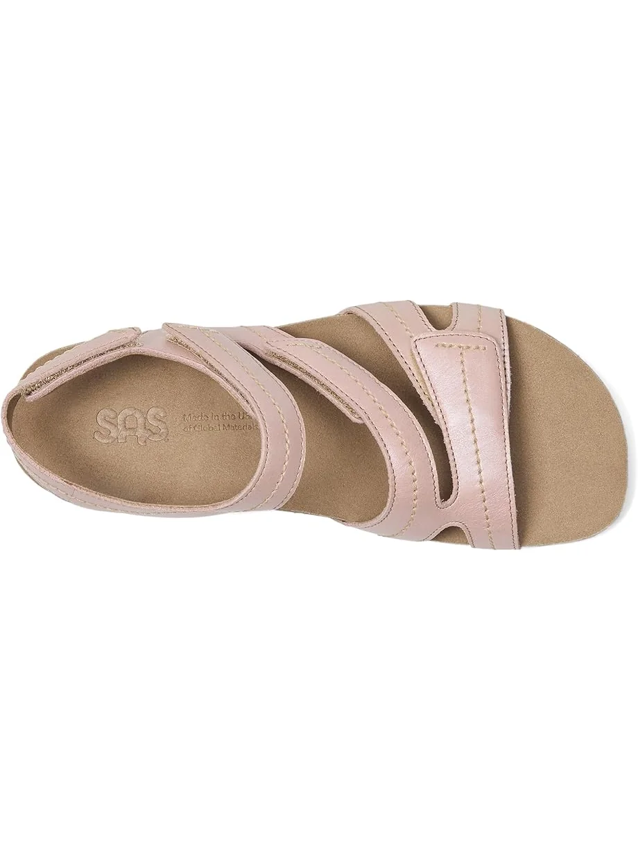 Сандалии SAS Swerve Adjustable Comfort Sandals — изображение 2 из 7, розовый