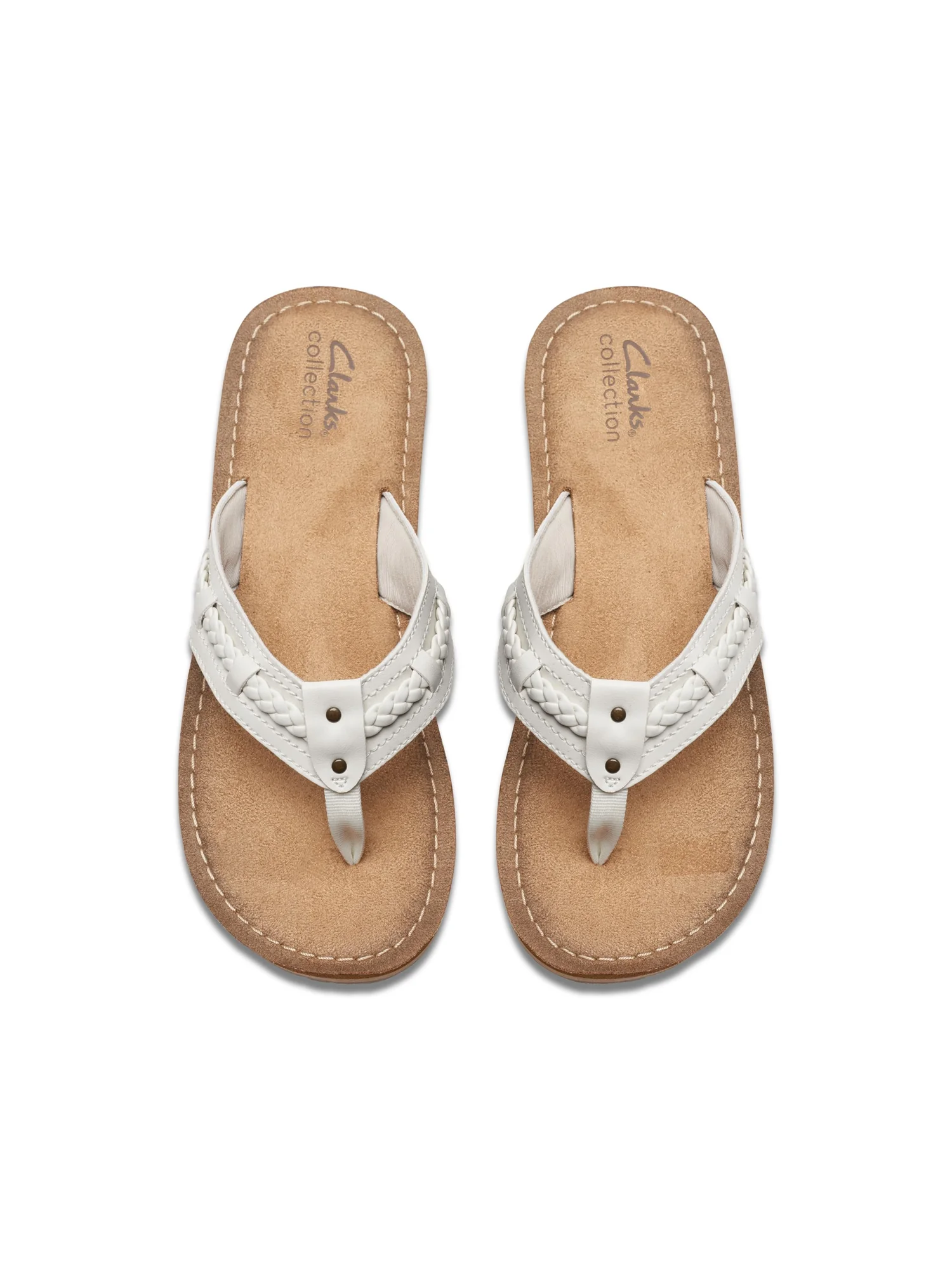 Сандалии Clarks Fenner Nerice — изображение 2 из 6, белый