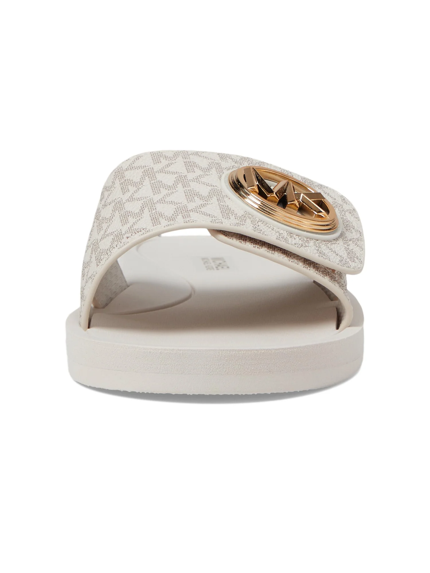 Сандалии MICHAEL Michael Kors MK Charm Slide — изображение 2 из 5, ванильный