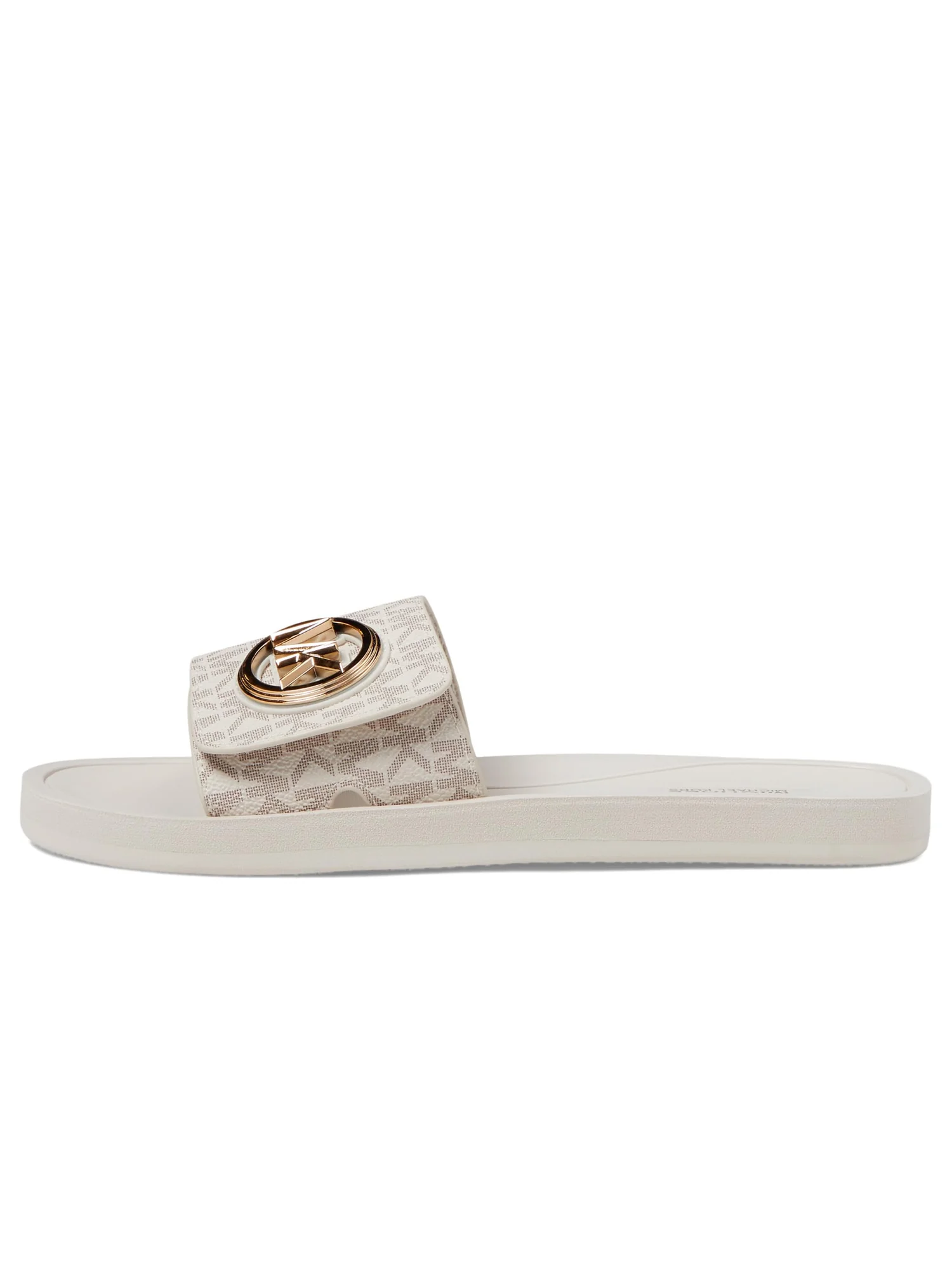 Сандалии MICHAEL Michael Kors MK Charm Slide — изображение 4 из 5, ванильный