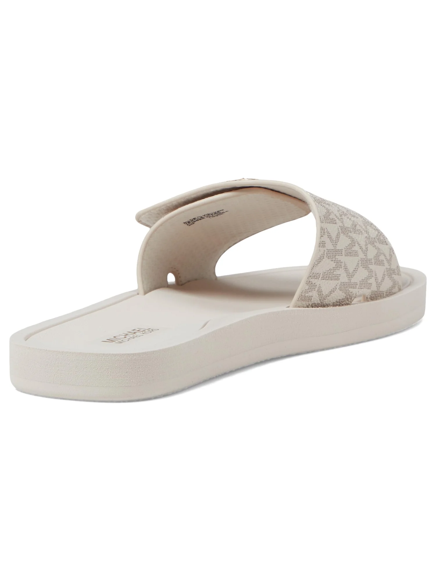 Сандалии MICHAEL Michael Kors MK Charm Slide — изображение 5 из 5, ванильный