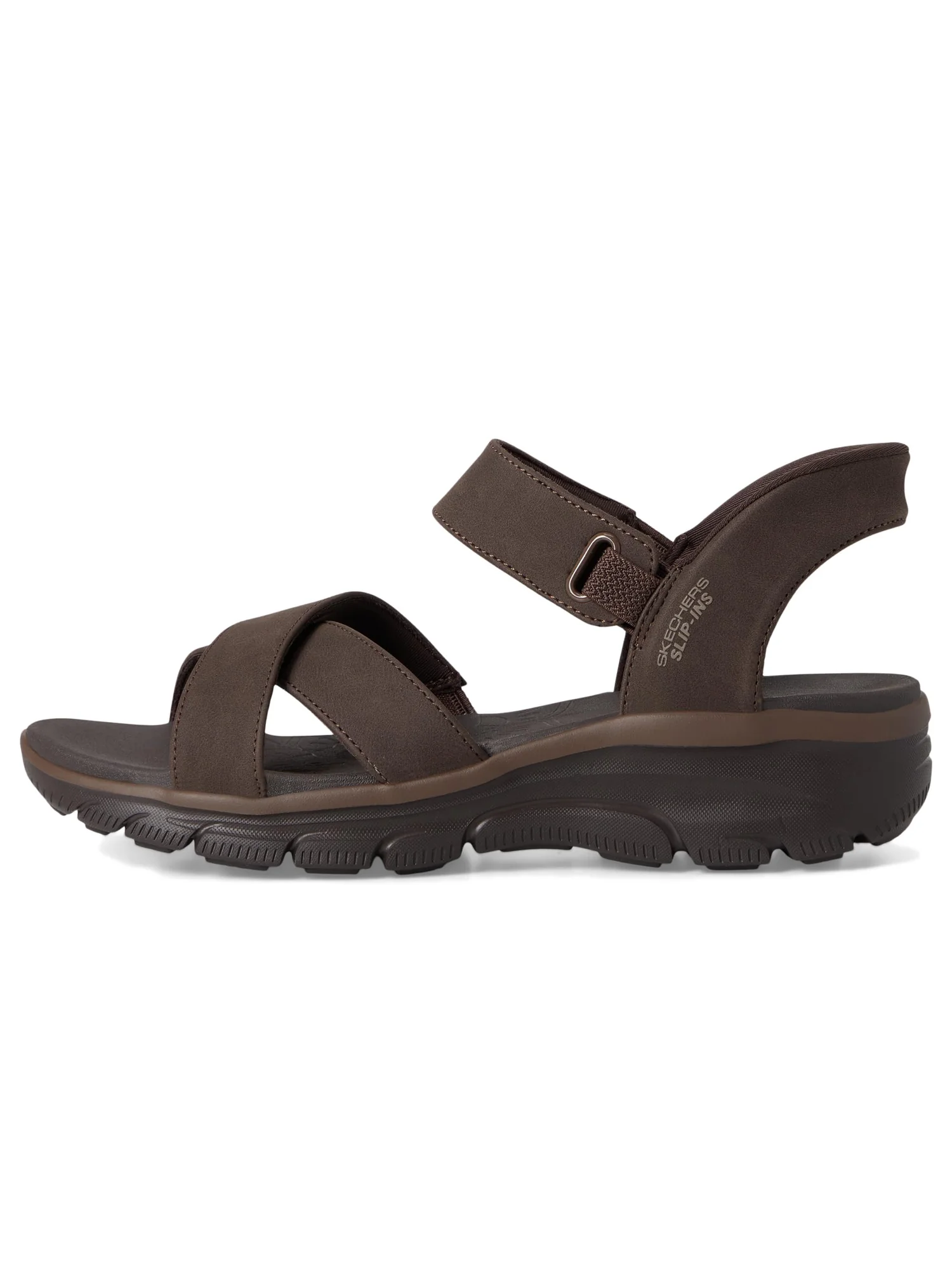 Сандалии женские SKECHERS Easy Going - Somewhere Sunny — изображение 4 из 7, шоколад