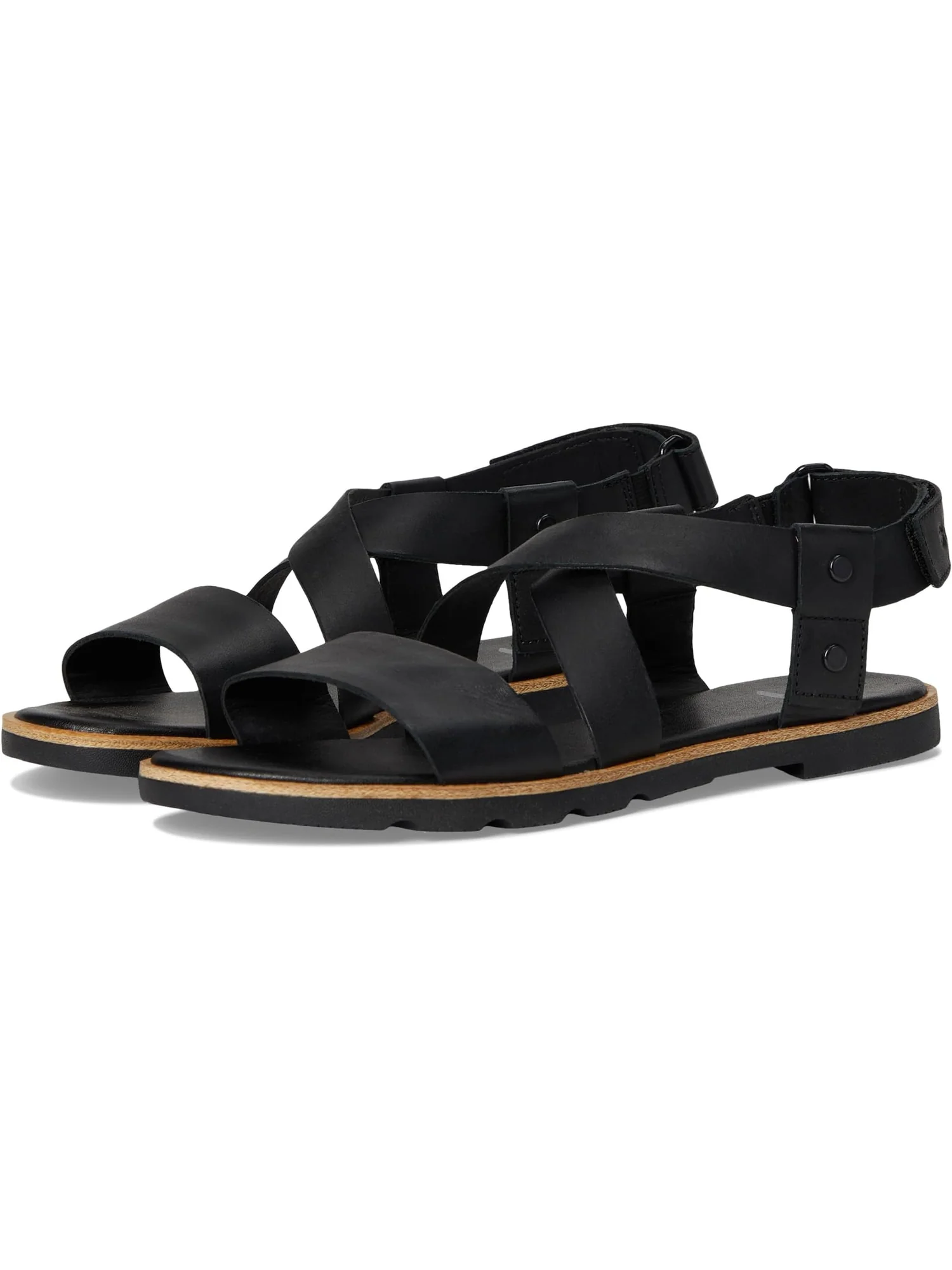 Сандалии SOREL Ella III Crisscross Sandals — изображение 1 из 7, черный