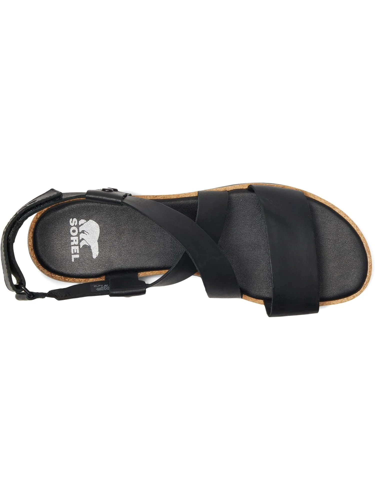 Сандалии SOREL Ella III Crisscross Sandals — изображение 2 из 7, черный