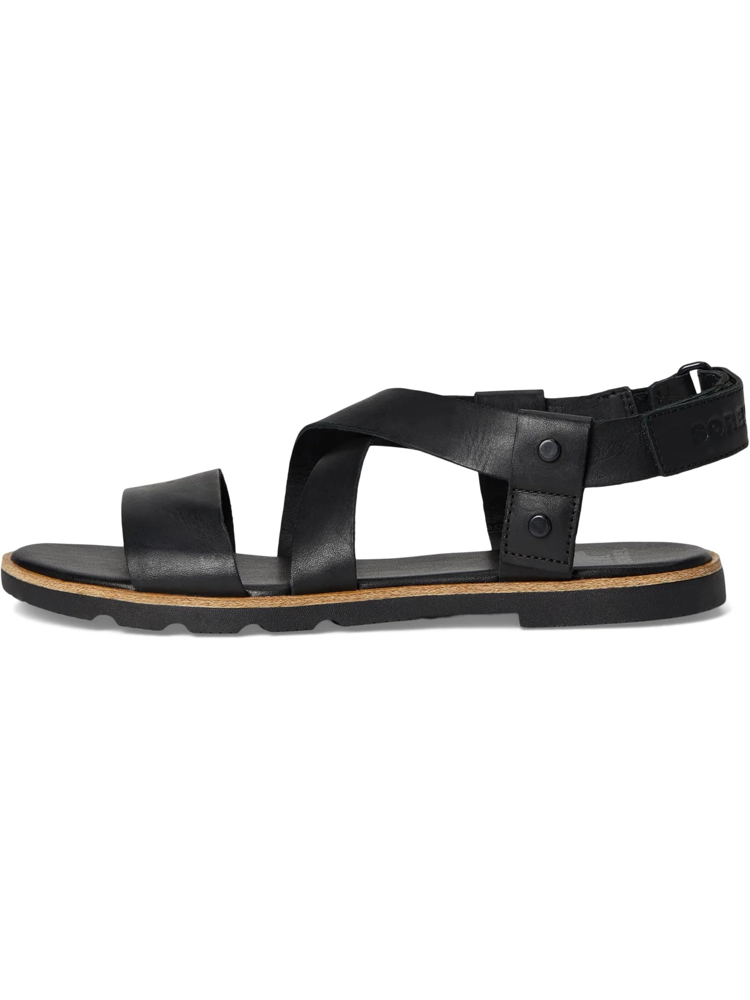 Сандалии SOREL Ella III Crisscross Sandals — изображение 4 из 7, черный