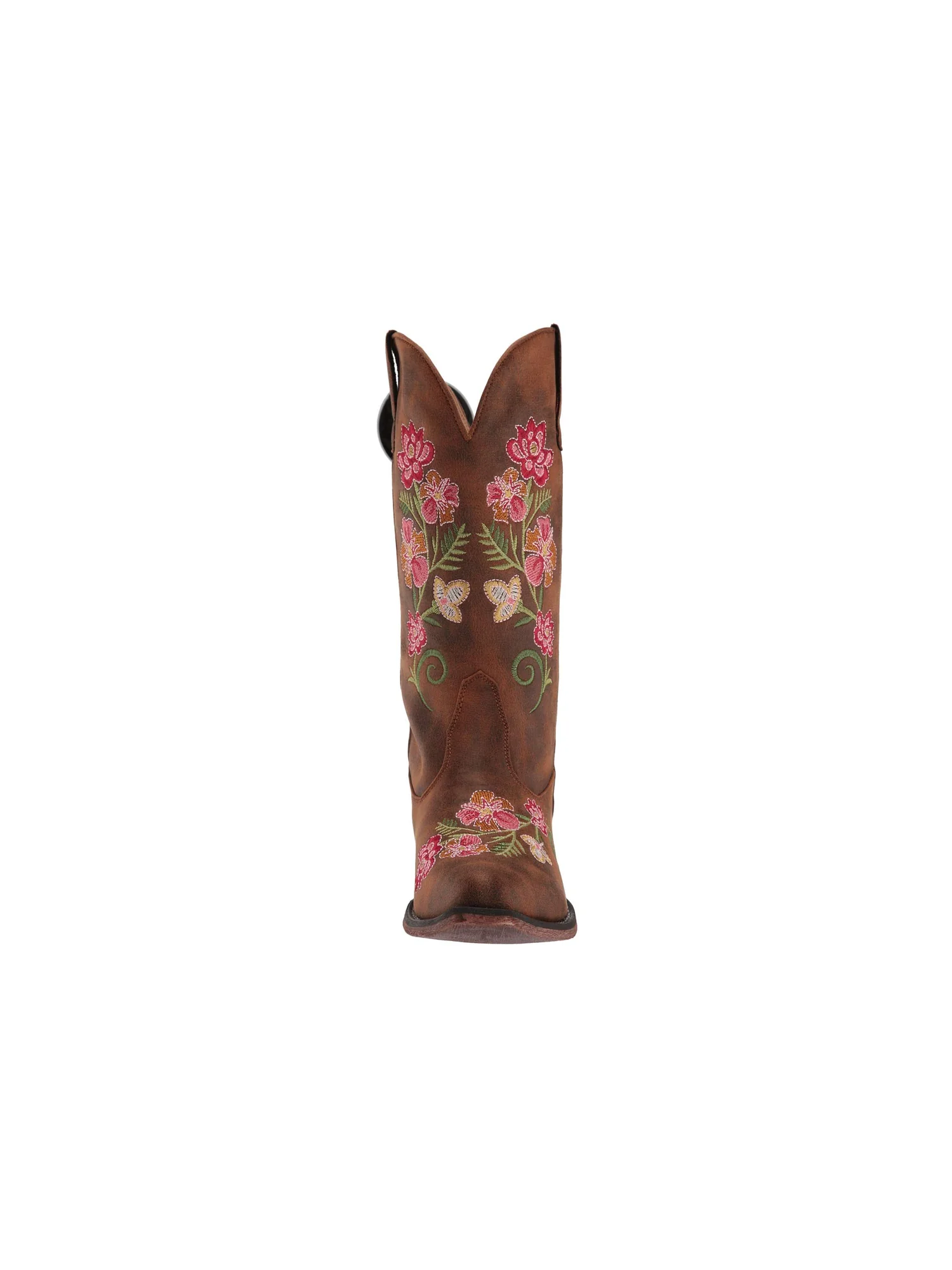 Ковбойские ботинки Roper Riley Floral — изображение 7 из 7, винтажный коньячный