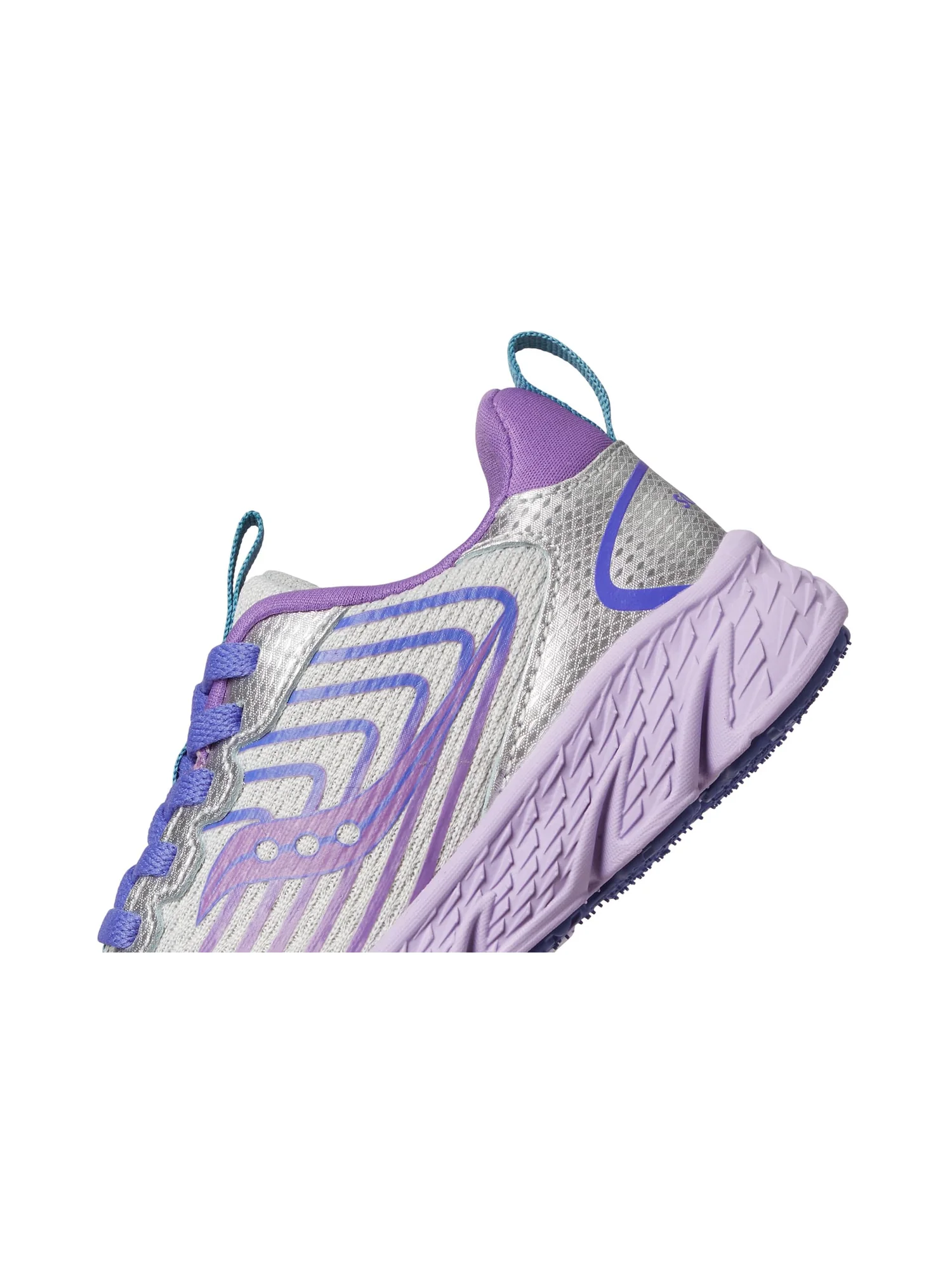 Кроссовки Saucony Kids Wind 3.0 — изображение 6 из 7, серебристый/фиолетовый