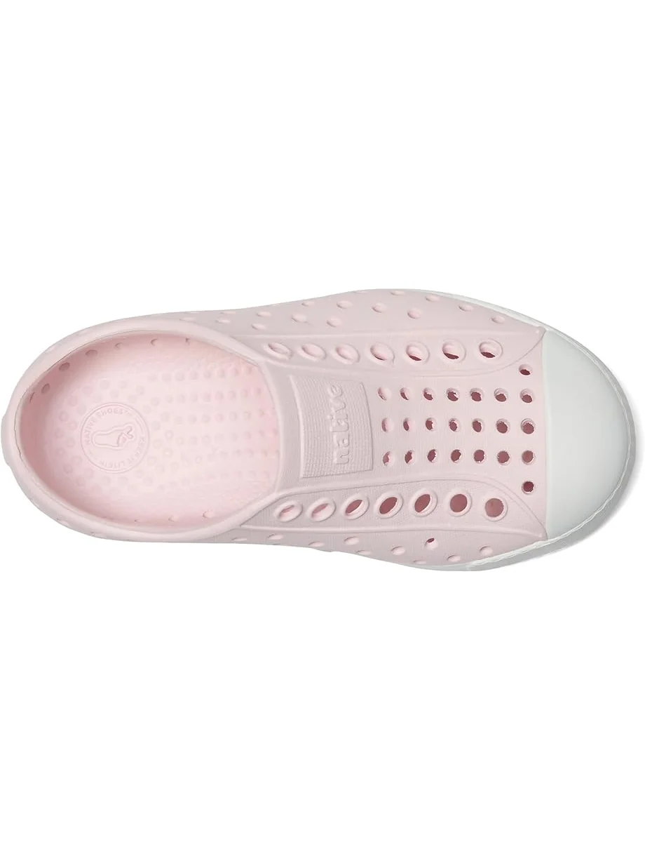 Детские кроссовки Native Shoes Jefferson (Toddler/Little Kid) Native Shoes Kids — изображение 2 из 7, розовый/белый