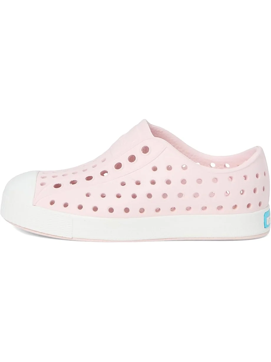 Детские кроссовки Native Shoes Jefferson (Toddler/Little Kid) Native Shoes Kids — изображение 4 из 7, розовый/белый