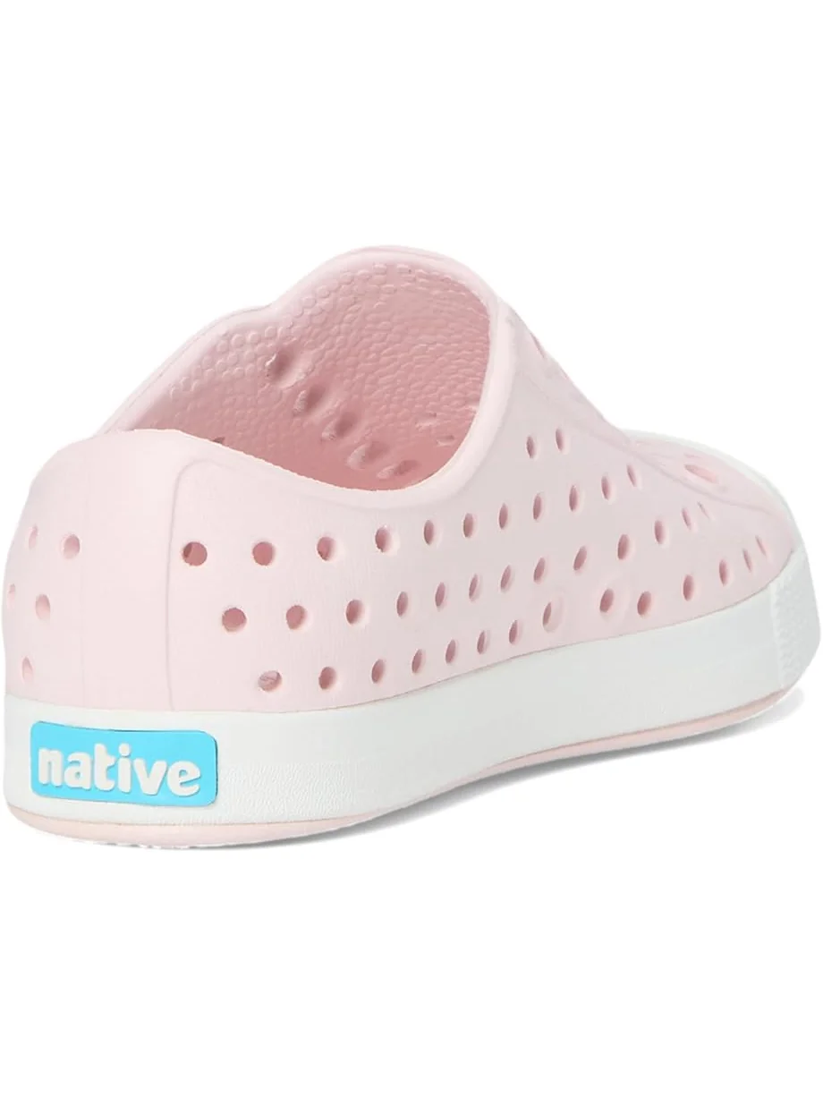 Детские кроссовки Native Shoes Jefferson (Toddler/Little Kid) Native Shoes Kids — изображение 5 из 7, розовый/белый