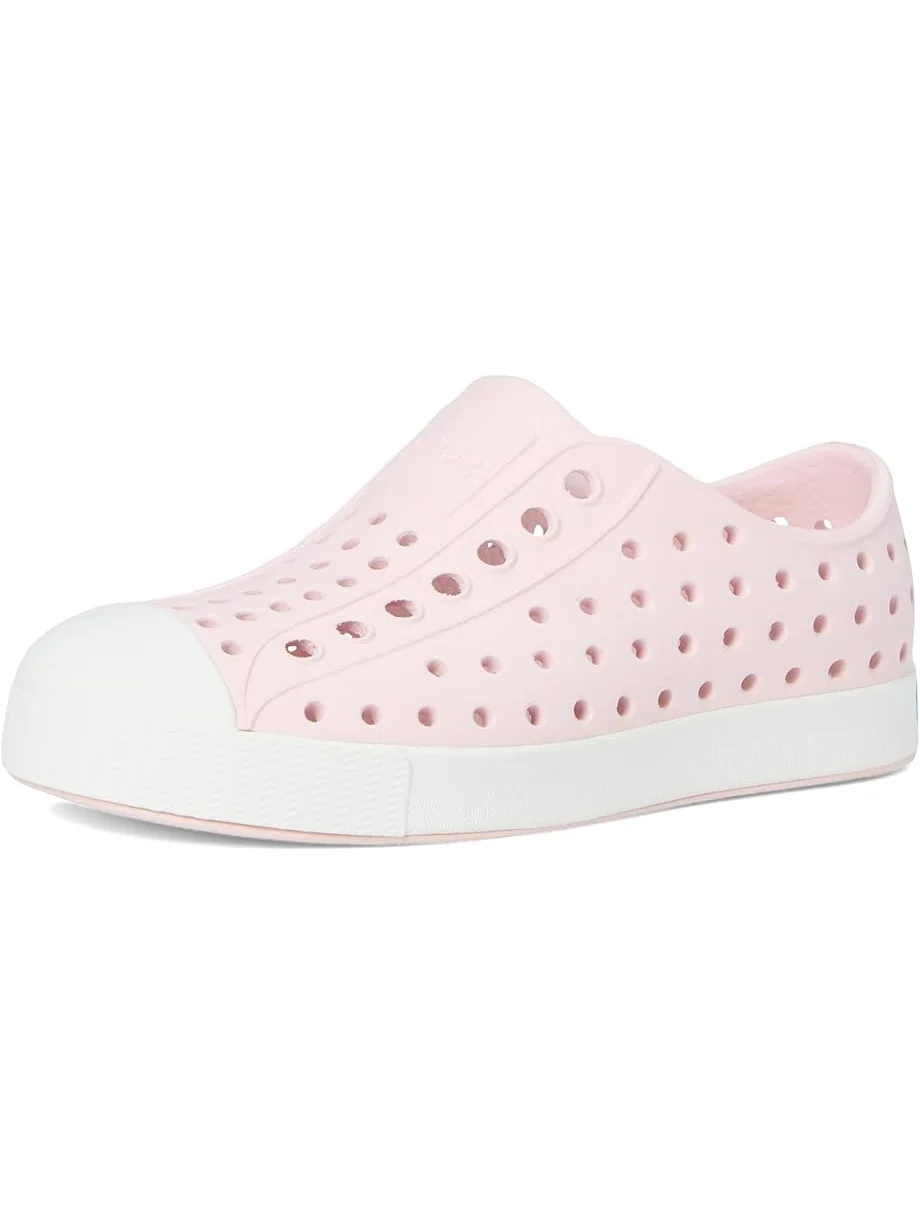 Детские кроссовки Native Shoes Jefferson (Toddler/Little Kid) Native Shoes Kids — изображение 7 из 7, розовый/белый