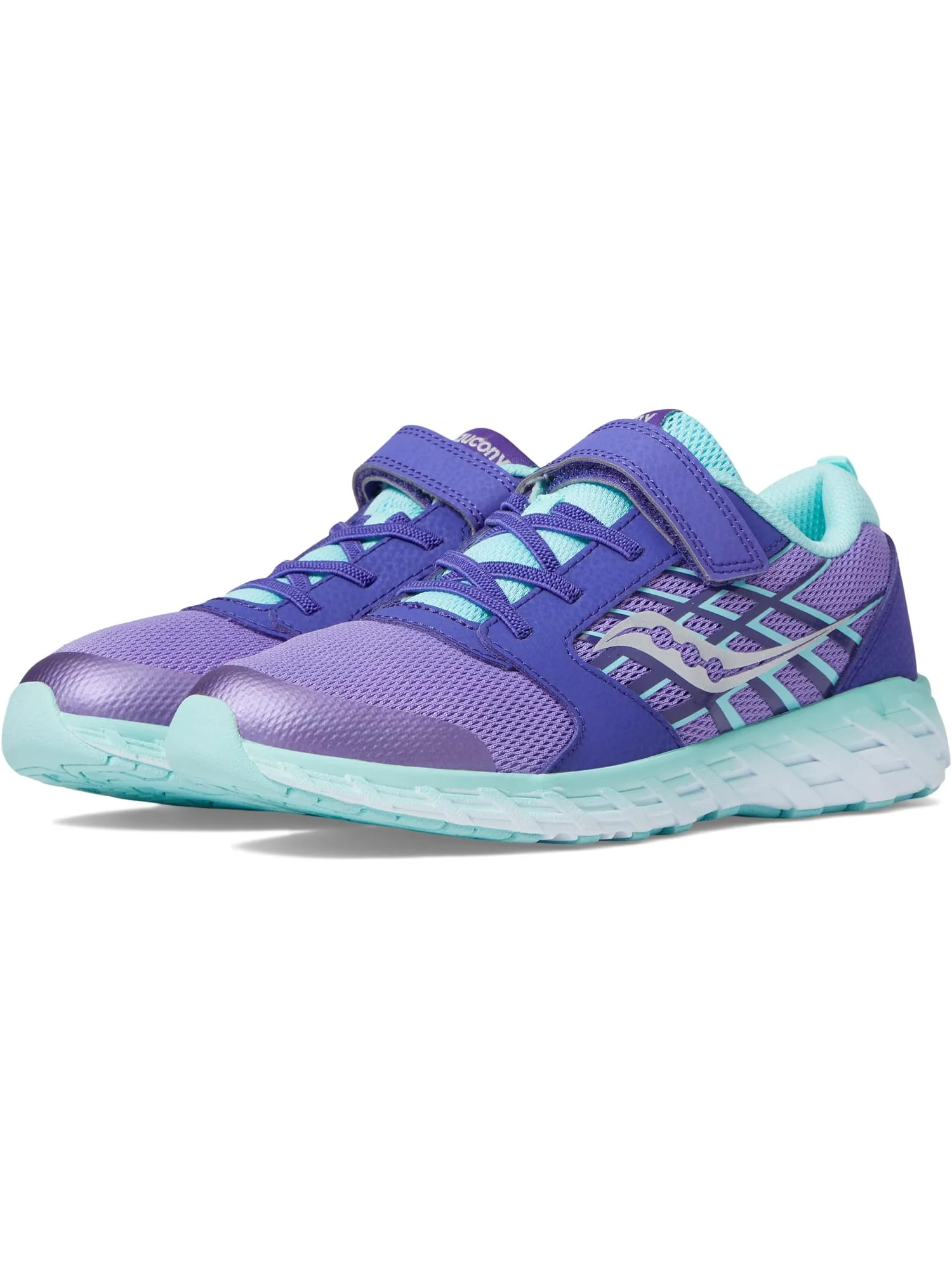 Кроссовки Saucony Kids Wind A/C 2.0 — изображение 1 из 6, фиолетовый