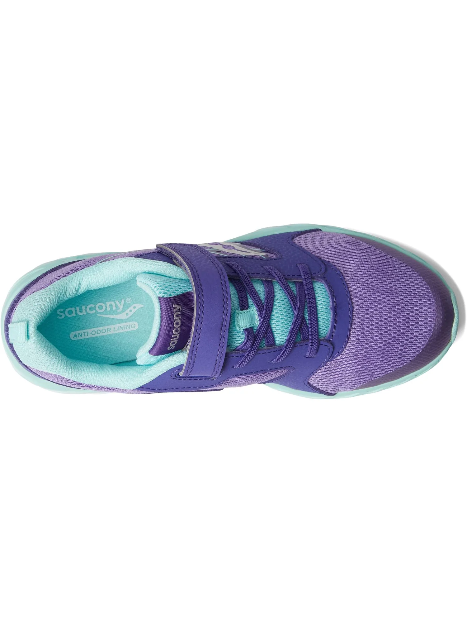 Кроссовки Saucony Kids Wind A/C 2.0 — изображение 2 из 6, фиолетовый
