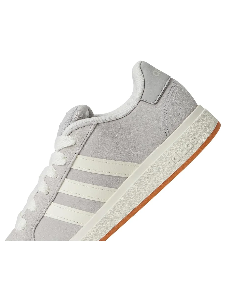 Кроссовки adidas Kids Grand Court 00s Sportswear Shoes — изображение 6 из 7, серый/-белый