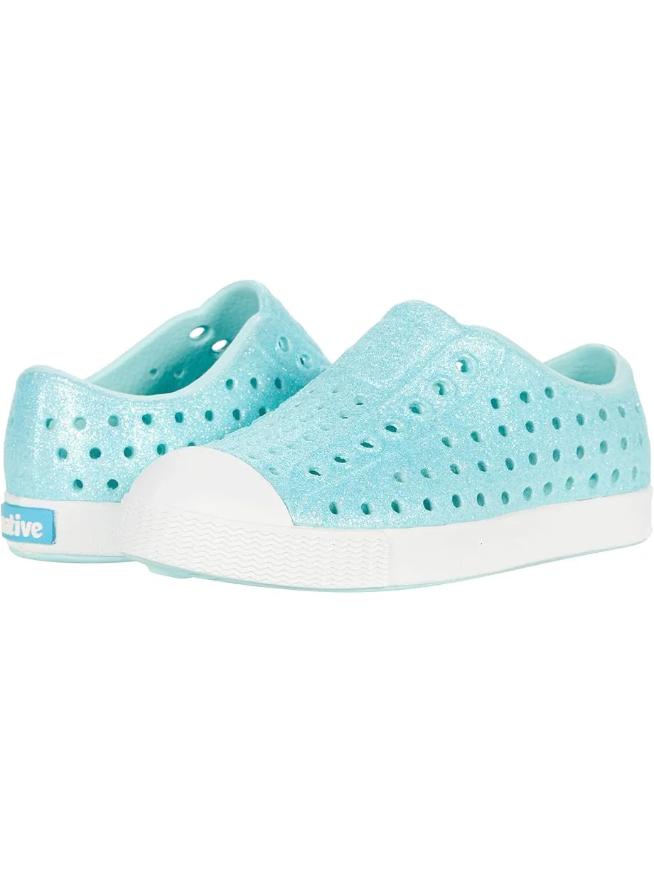 Детские кроссовки Native Shoes Jefferson Bling (для малышей) Native Shoes Kids — изображение 1 из 6, белый