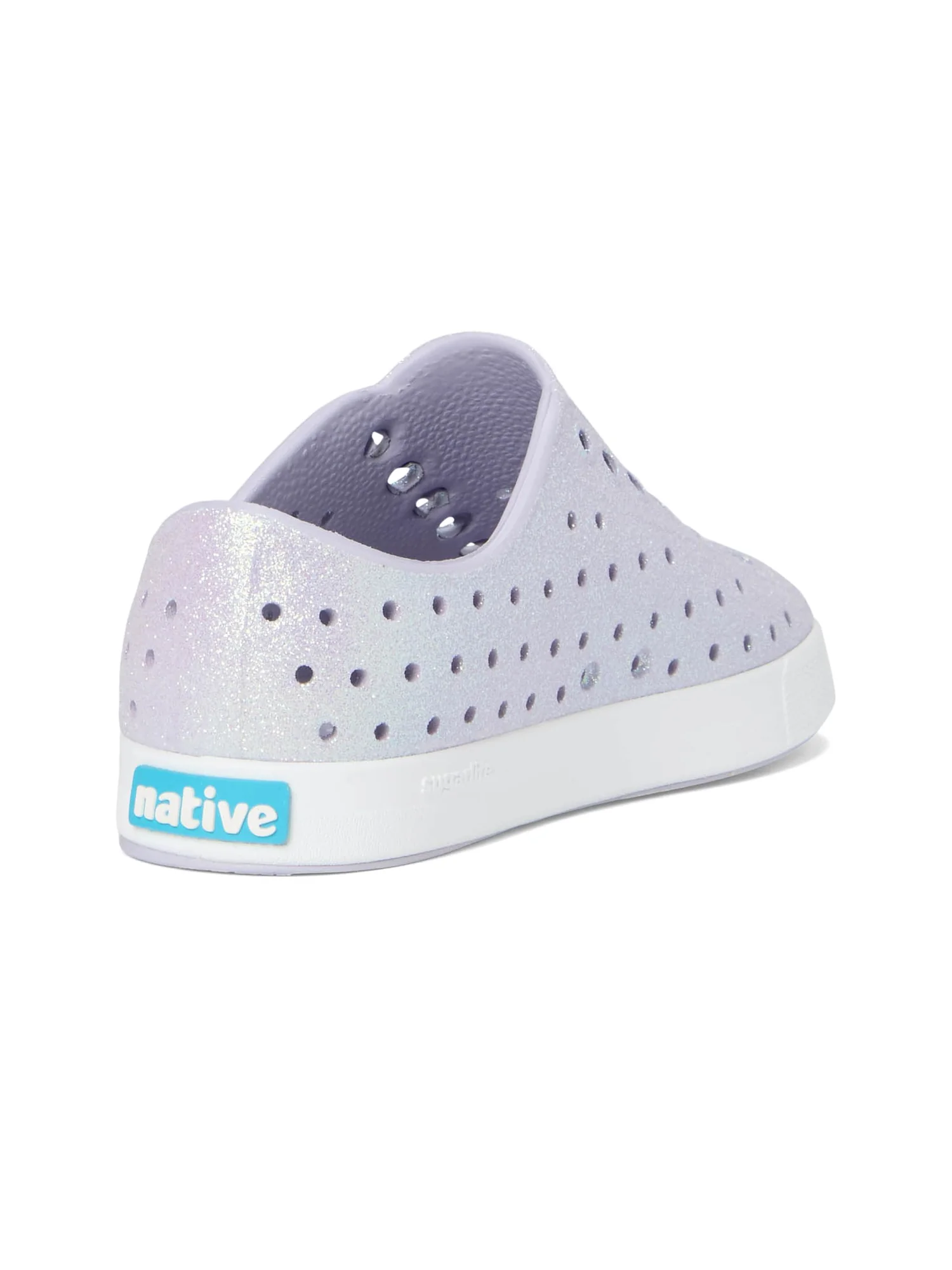 Кроссовки Native Shoes Kids Jefferson Bio-Bling — изображение 5 из 7, фиолетовый/белый