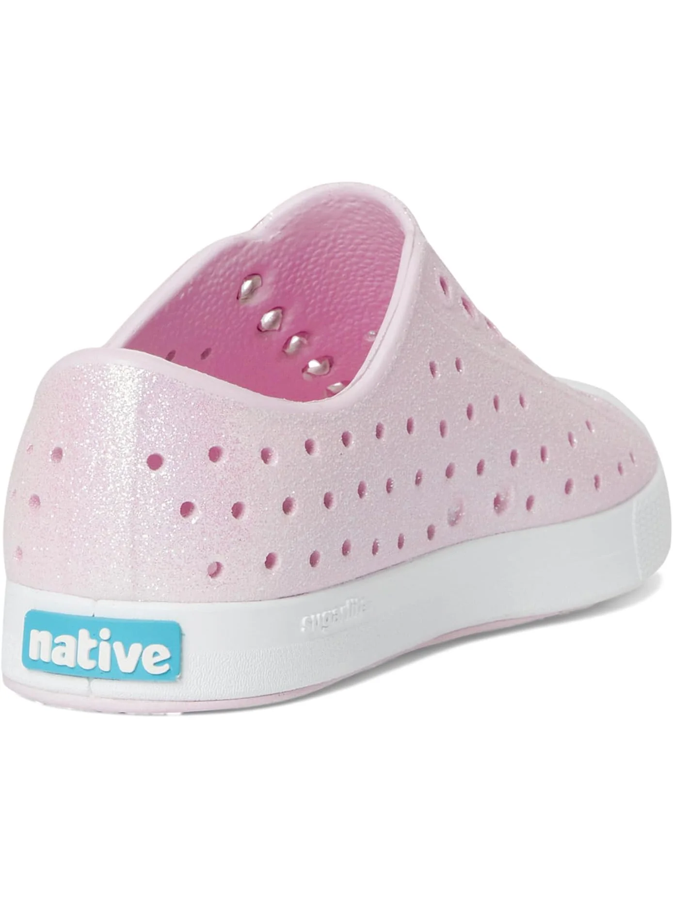 Кроссовки Native Shoes Kids Jefferson Bio-Bling — изображение 5 из 7, розовый/белый