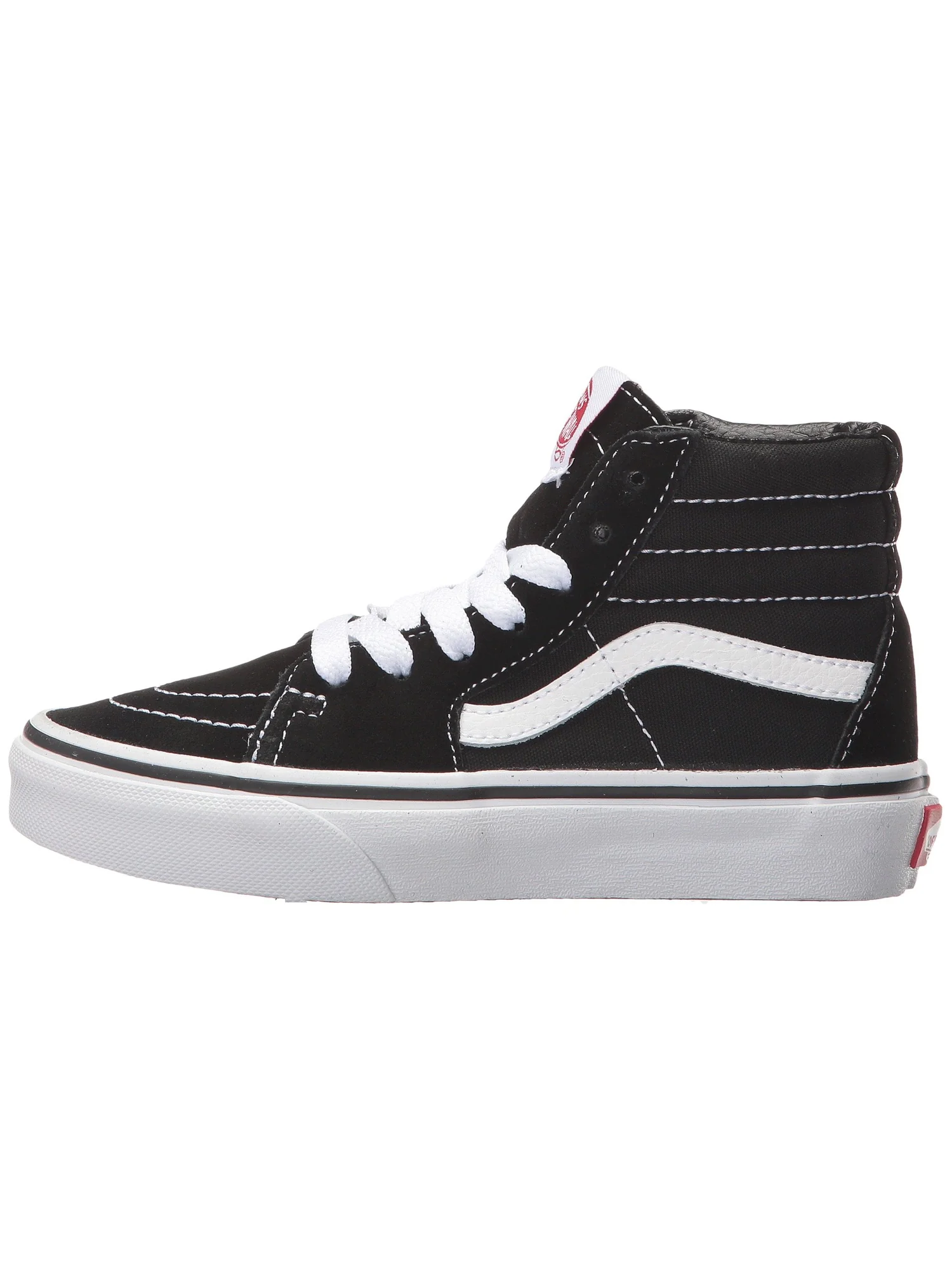 Кроссовки Vans Kids SK8-Hi — изображение 4 из 7, черный/белый