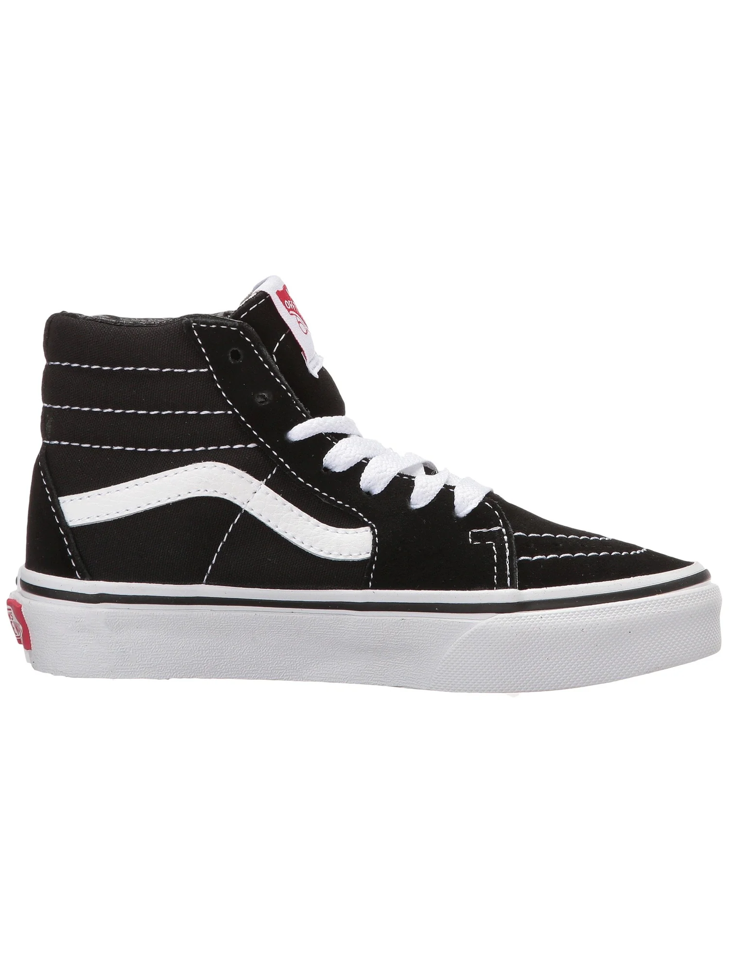 Кроссовки Vans Kids SK8-Hi — изображение 6 из 7, черный/белый