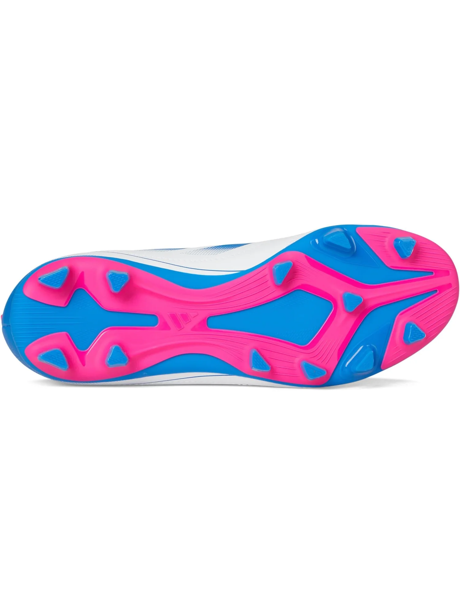 Кроссовки adidas Kids Goletto IX Laceless Firm/Multi Ground Soccer Cleats — изображение 3 из 7, белый/яркий/розовый