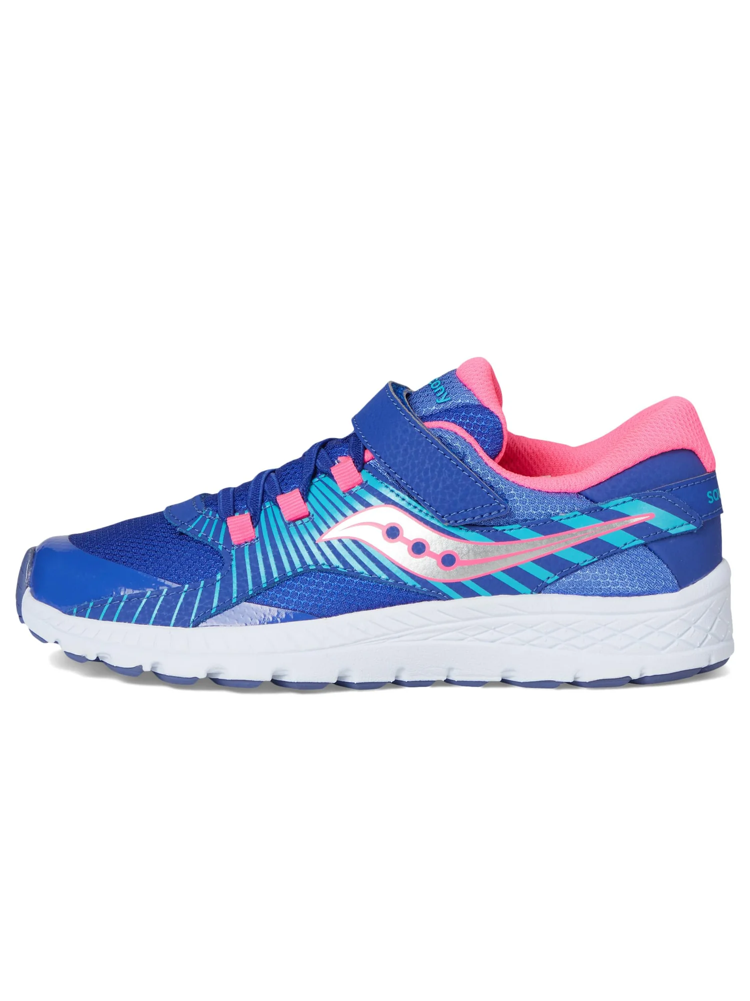 Кроссовки Saucony Kids Velocer A/C Sneaker — изображение 4 из 7, синий//розовый