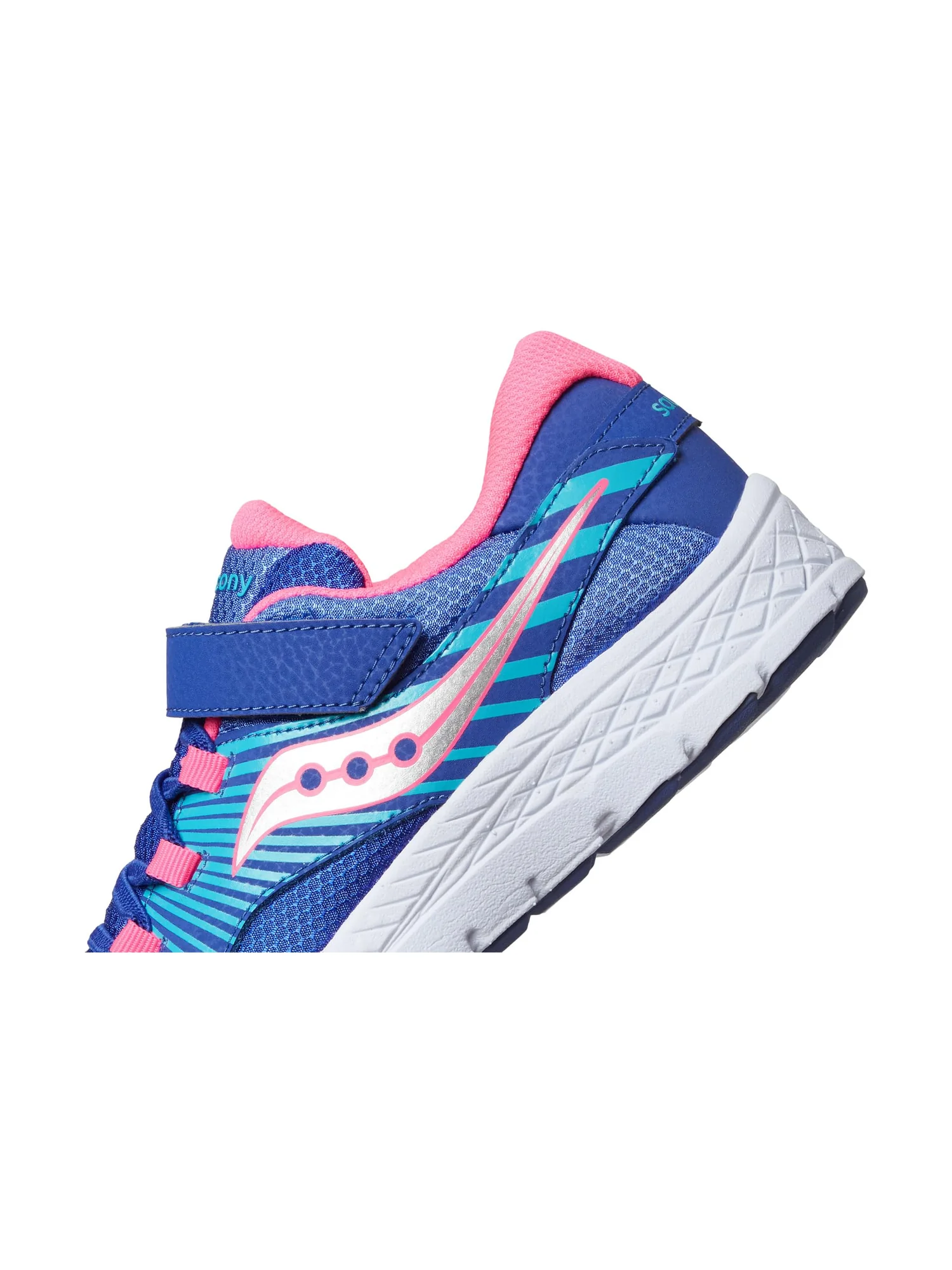 Кроссовки Saucony Kids Velocer A/C Sneaker — изображение 6 из 7, синий//розовый