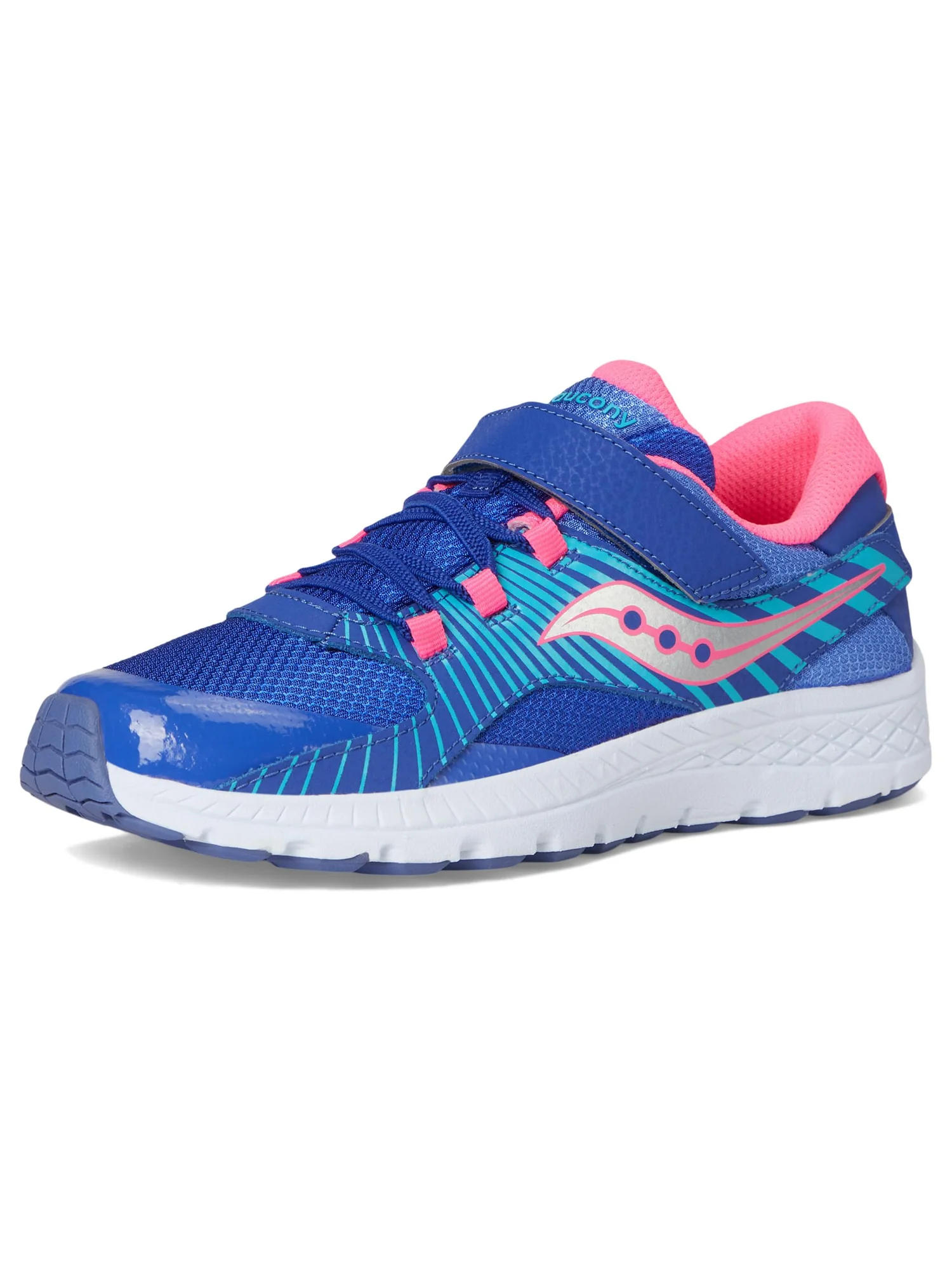 Кроссовки Saucony Kids Velocer A/C Sneaker — изображение 7 из 7, синий//розовый