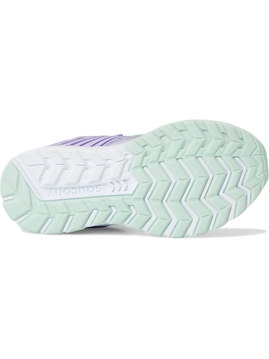 Детские кроссовки Saucony Velocer A/C (little kid/big kid) Saucony Kids — изображение 3 из 7, фиолетовый