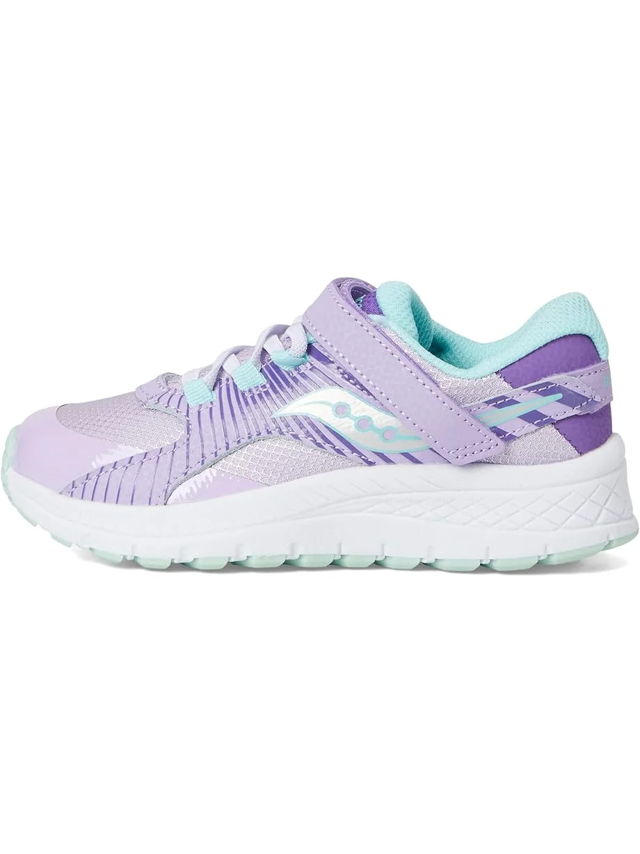Детские кроссовки Saucony Velocer A/C (little kid/big kid) Saucony Kids — изображение 4 из 7, фиолетовый