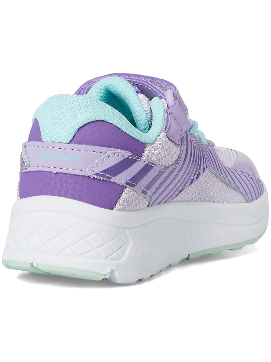 Детские кроссовки Saucony Velocer A/C (little kid/big kid) Saucony Kids — изображение 5 из 7, фиолетовый