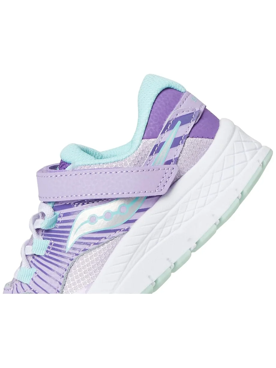 Детские кроссовки Saucony Velocer A/C (little kid/big kid) Saucony Kids — изображение 6 из 7, фиолетовый