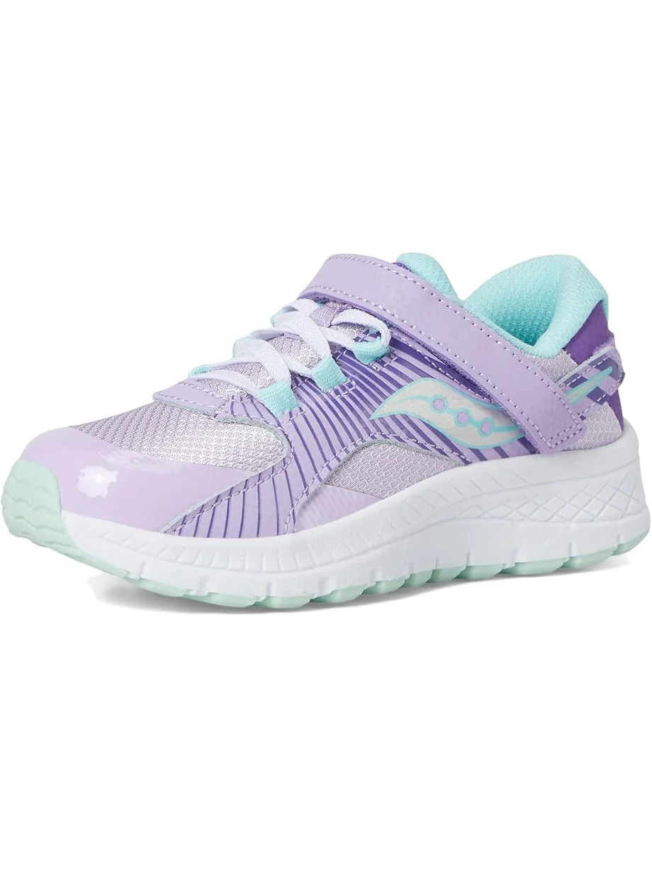 Детские кроссовки Saucony Velocer A/C (little kid/big kid) Saucony Kids — изображение 7 из 7, фиолетовый