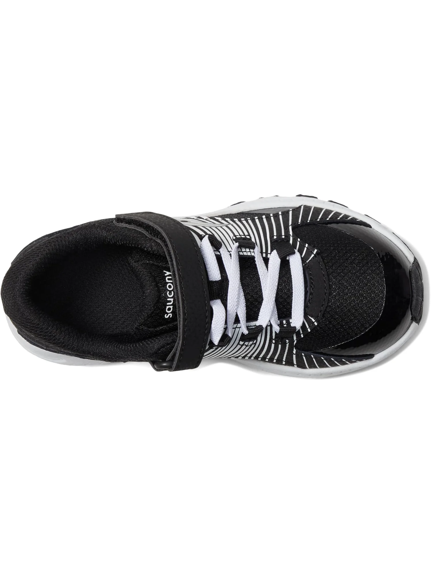 Кроссовки Saucony Kids Velocer A/C Sneaker — изображение 2 из 7, черный/белый
