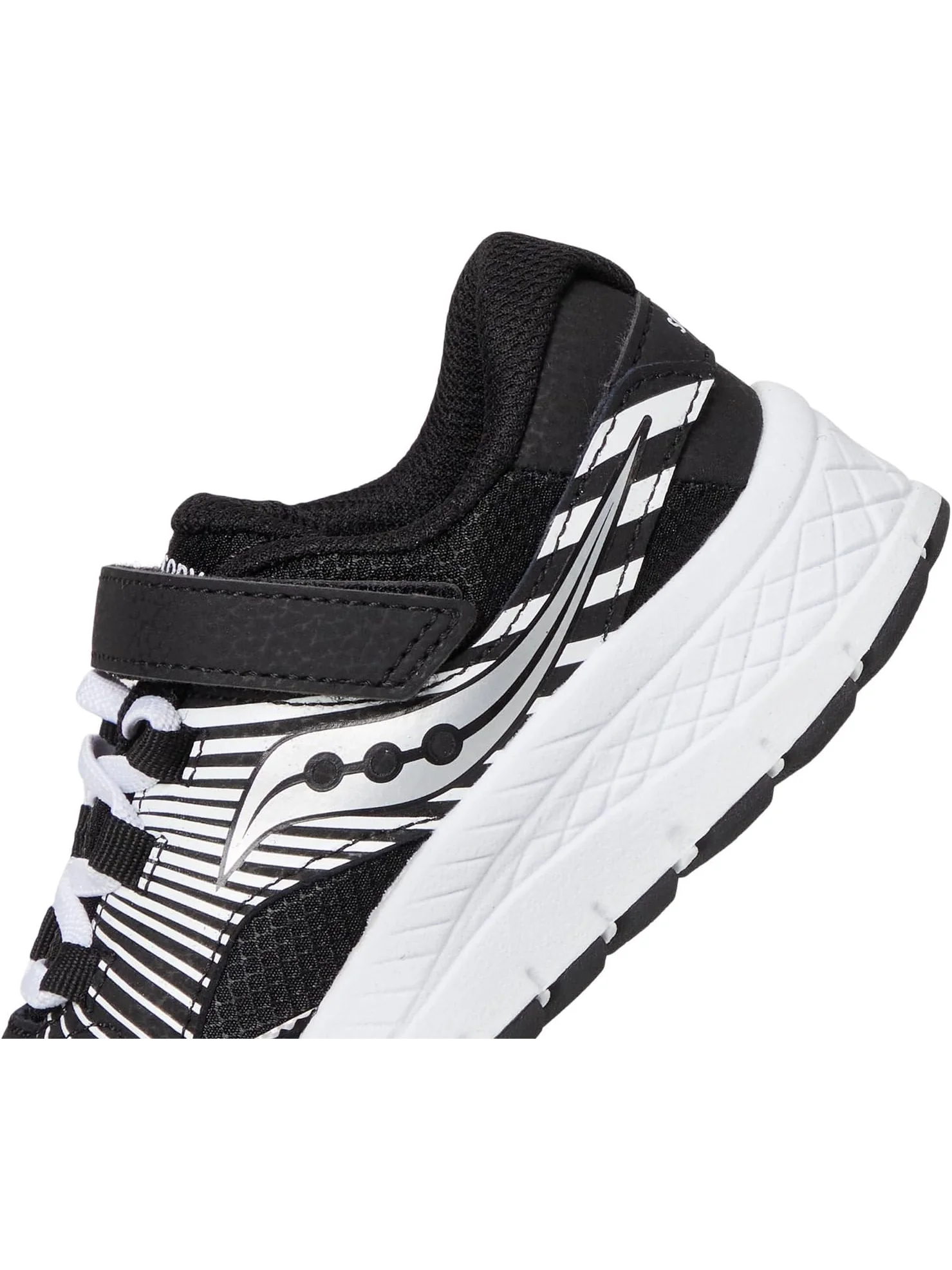 Кроссовки Saucony Kids Velocer A/C Sneaker — изображение 6 из 7, черный/белый