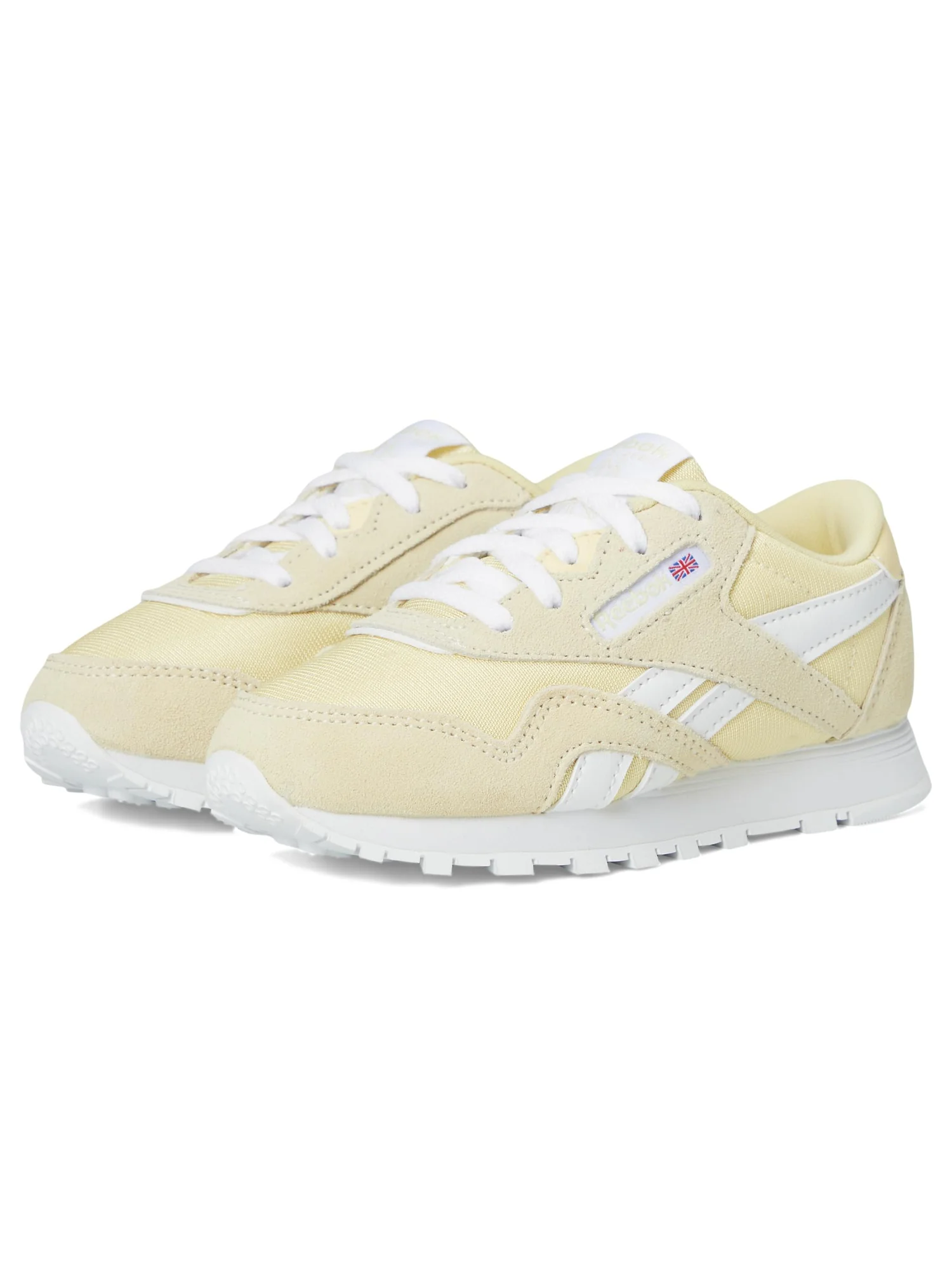 Кроссовки Reebok Kids Classic Nylon — изображение 1 из 7, желтый/белый