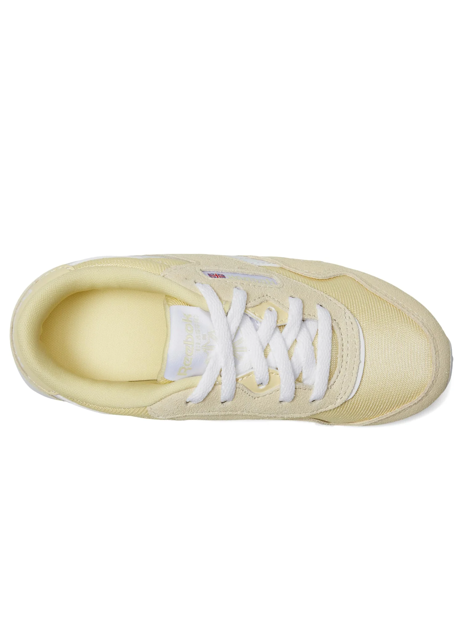Кроссовки Reebok Kids Classic Nylon — изображение 2 из 7, желтый/белый