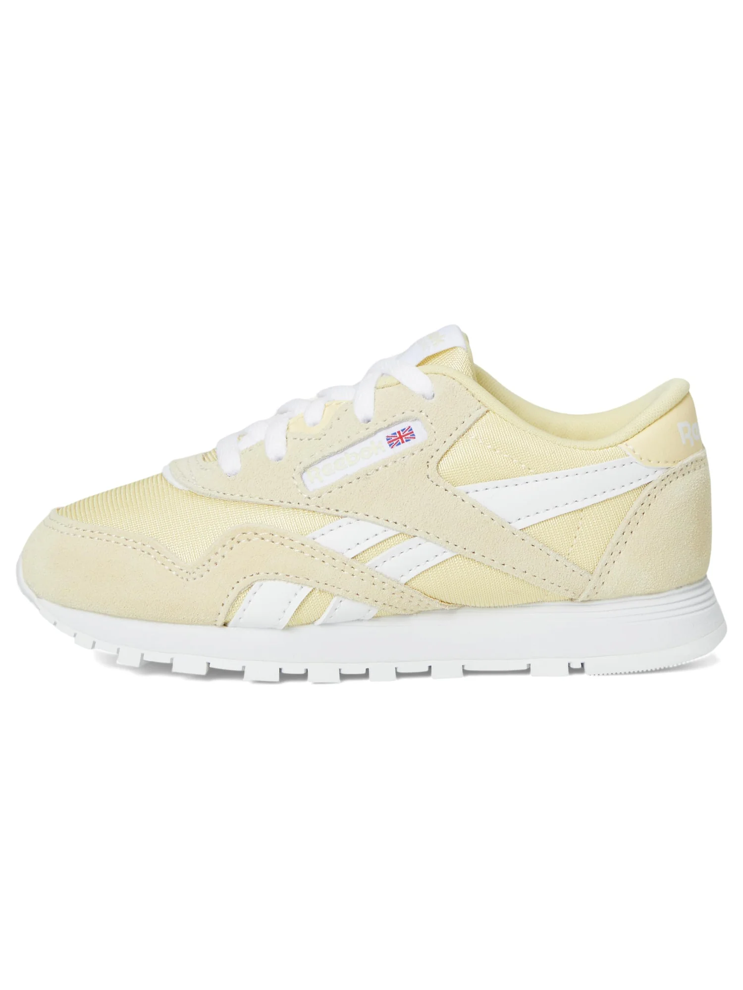 Кроссовки Reebok Kids Classic Nylon — изображение 4 из 7, желтый/белый