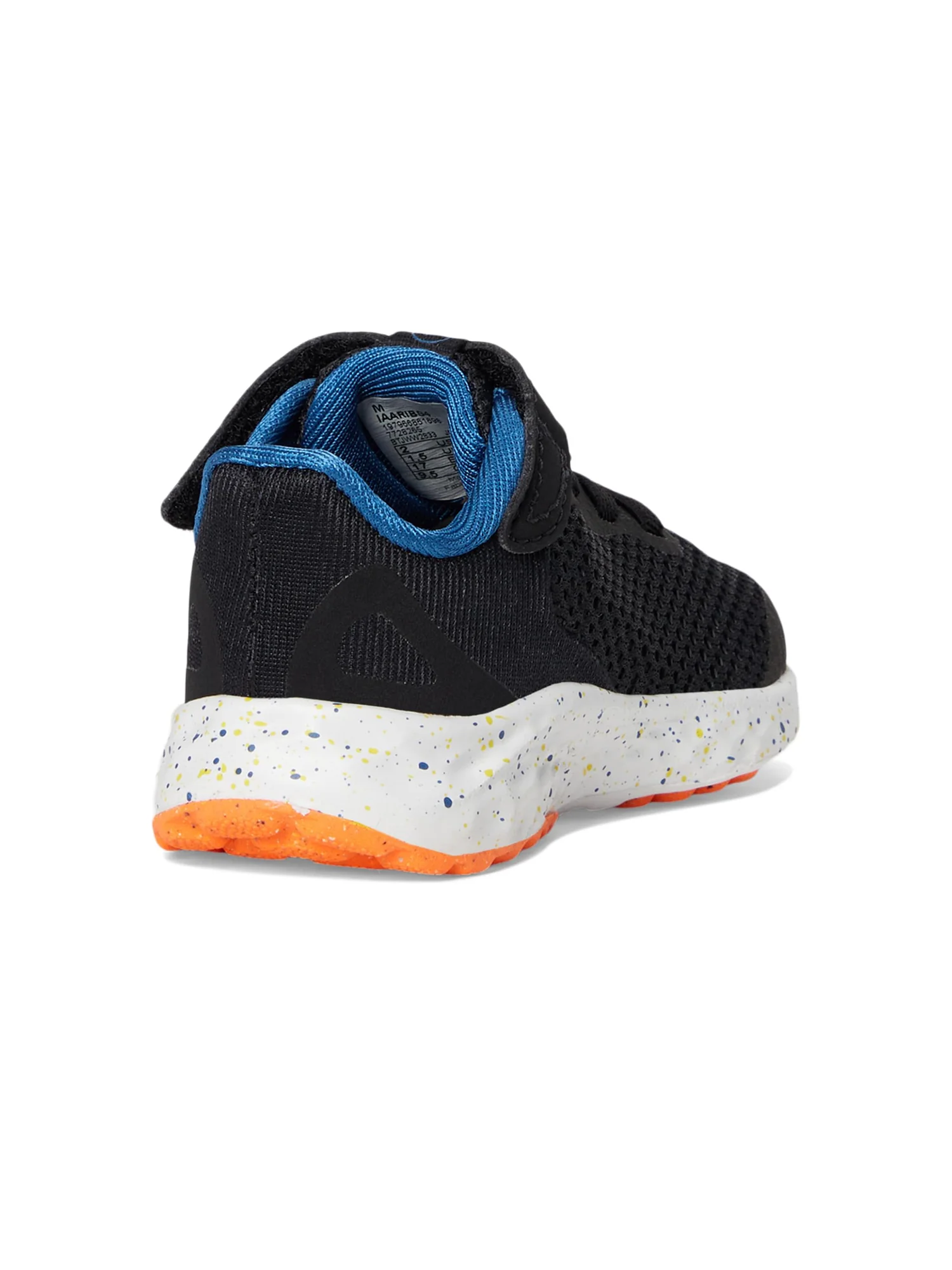 Кроссовки New Balance Kids Fresh Foam Arishi v4 Bungee — изображение 5 из 7, черный/оранжевый/синий
