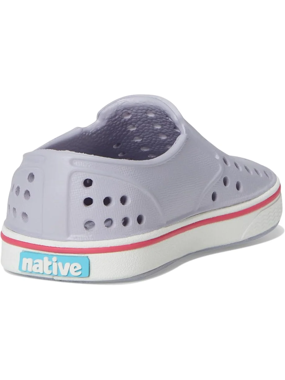 Детские слипоны Native Shoes Miles (для малышей и детей) Native Shoes Kids — изображение 5 из 7, фиолетовый/белый