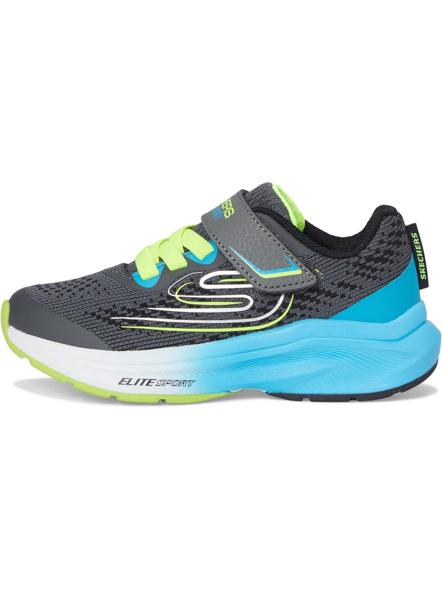 Кроссовки SKECHERS KIDS Elite Sport Stride 403952L — изображение 4 из 7, темно-серый/синий
