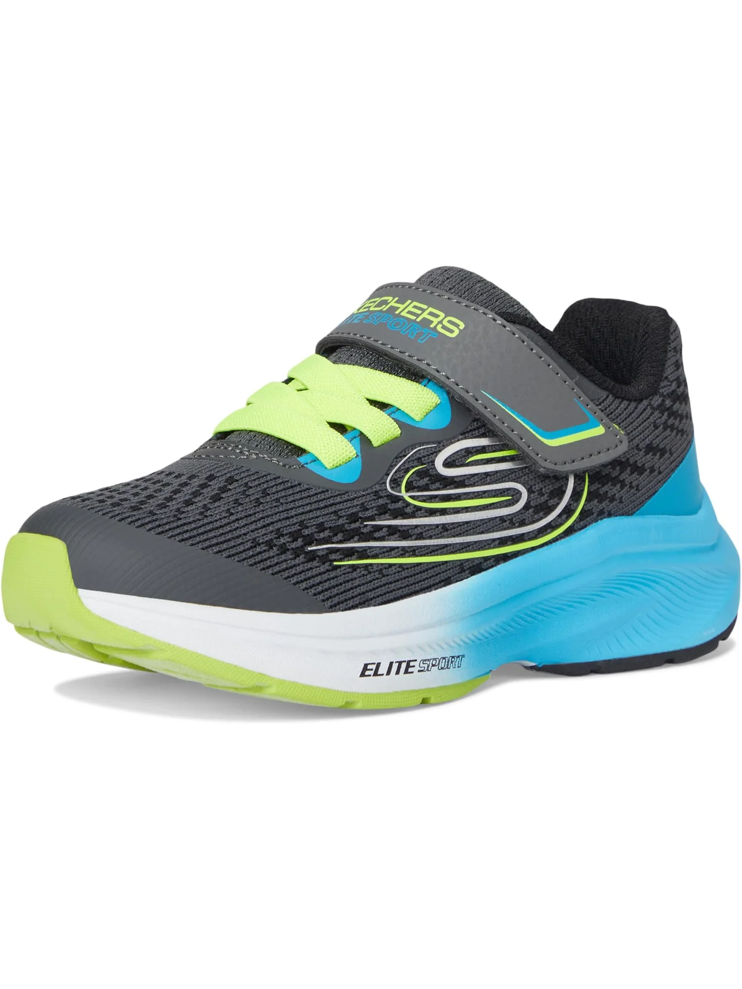 Кроссовки SKECHERS KIDS Elite Sport Stride 403952L — изображение 7 из 7, темно-серый/синий